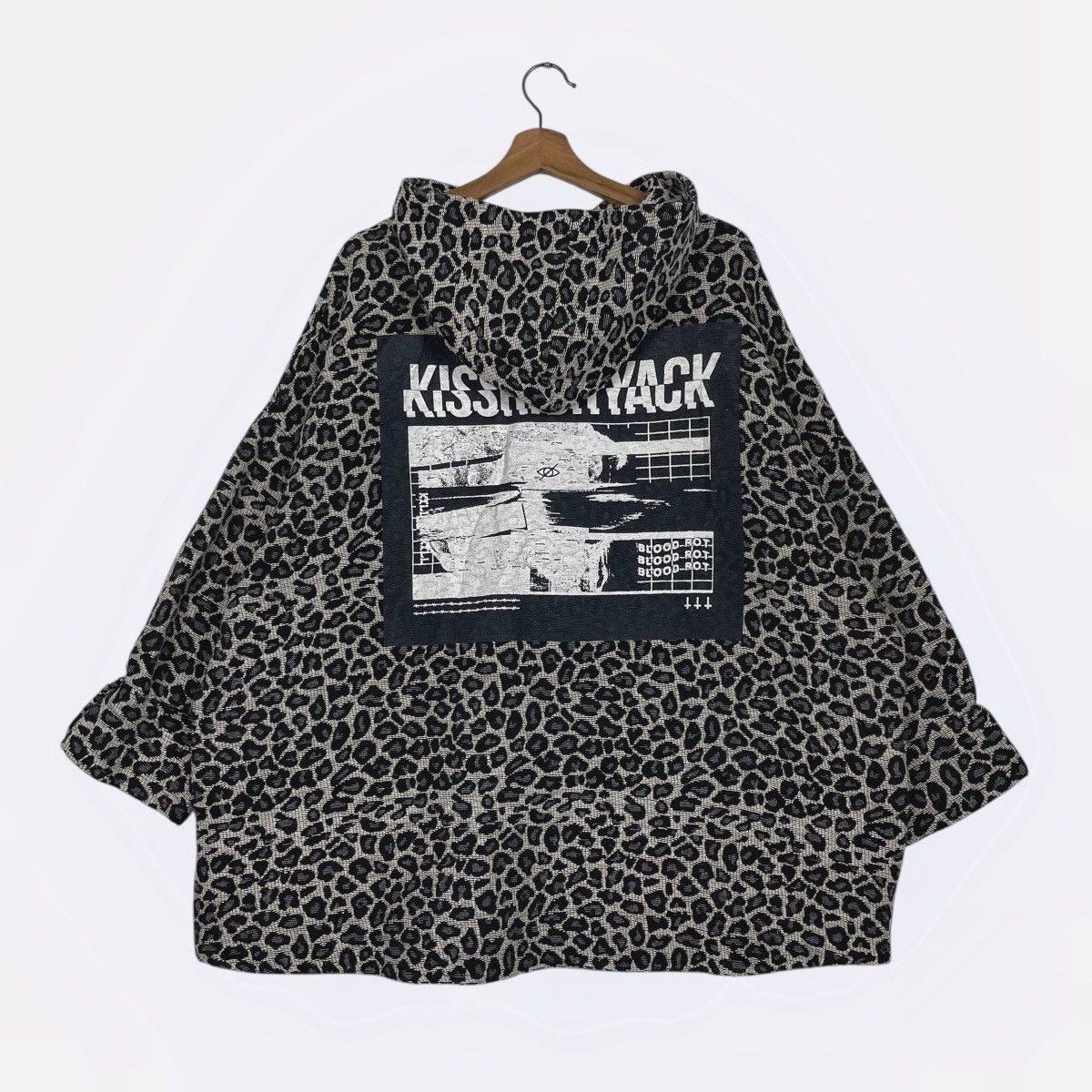 Japanese Brand Kiss Rich Yack Blood Rot Hooded Jacket Size XL / US 12-14 / IT 48-50 - 1 Thumbnail