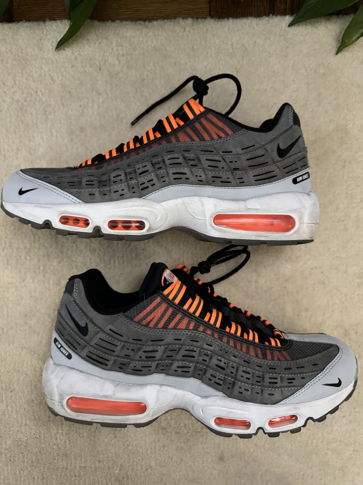 total orange air max 95 kim jones