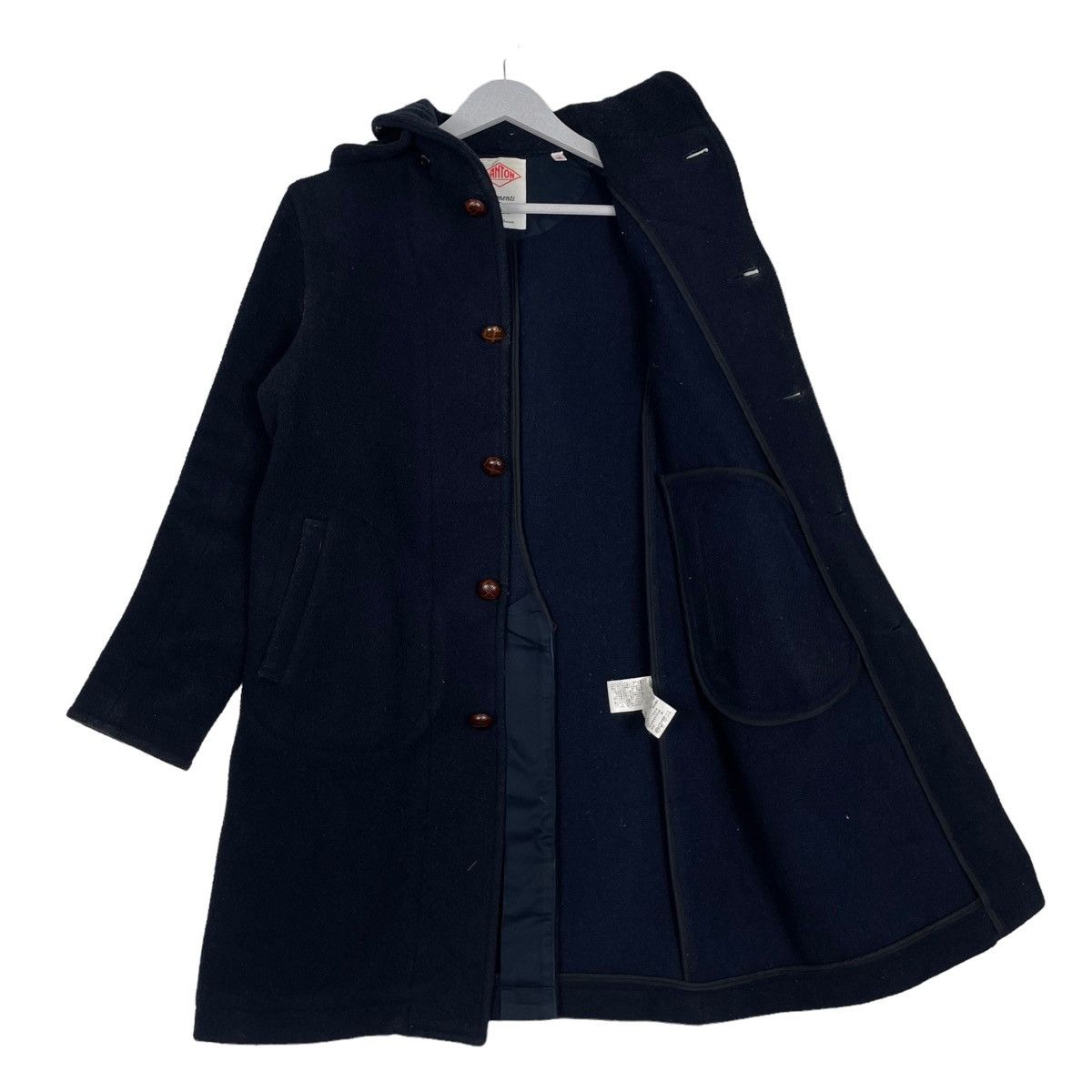 Danton × Japanese Brand 💥DANTON WOOL HOODIE LONG JACKET Size US M / EU 48-50 / 2 - 9 Thumbnail