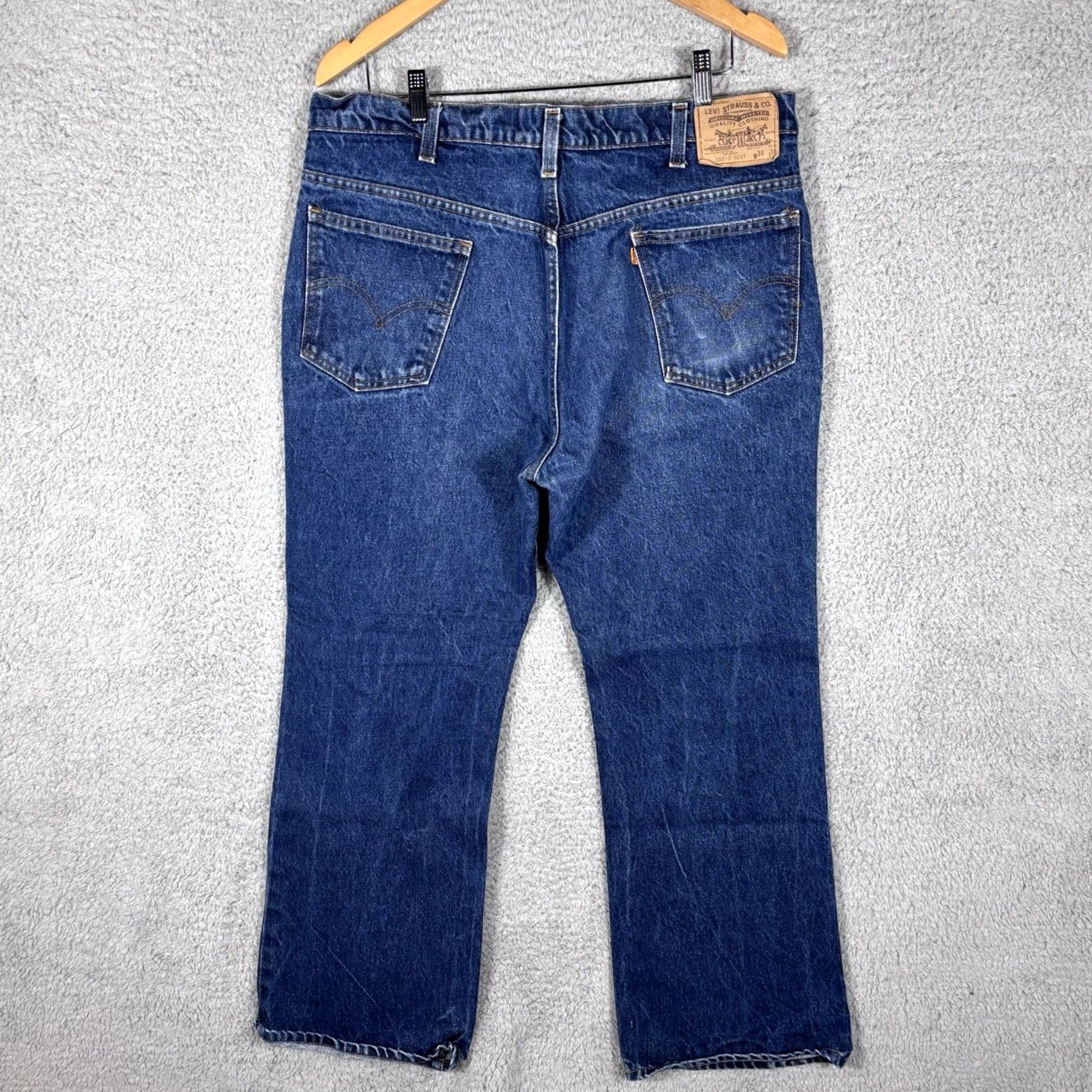 Levi's VINTAGE Levi's 517 Jeans 36x30 Bootcut 1980s 80s Made USA Size US 36 / EU 52 - 3 Thumbnail