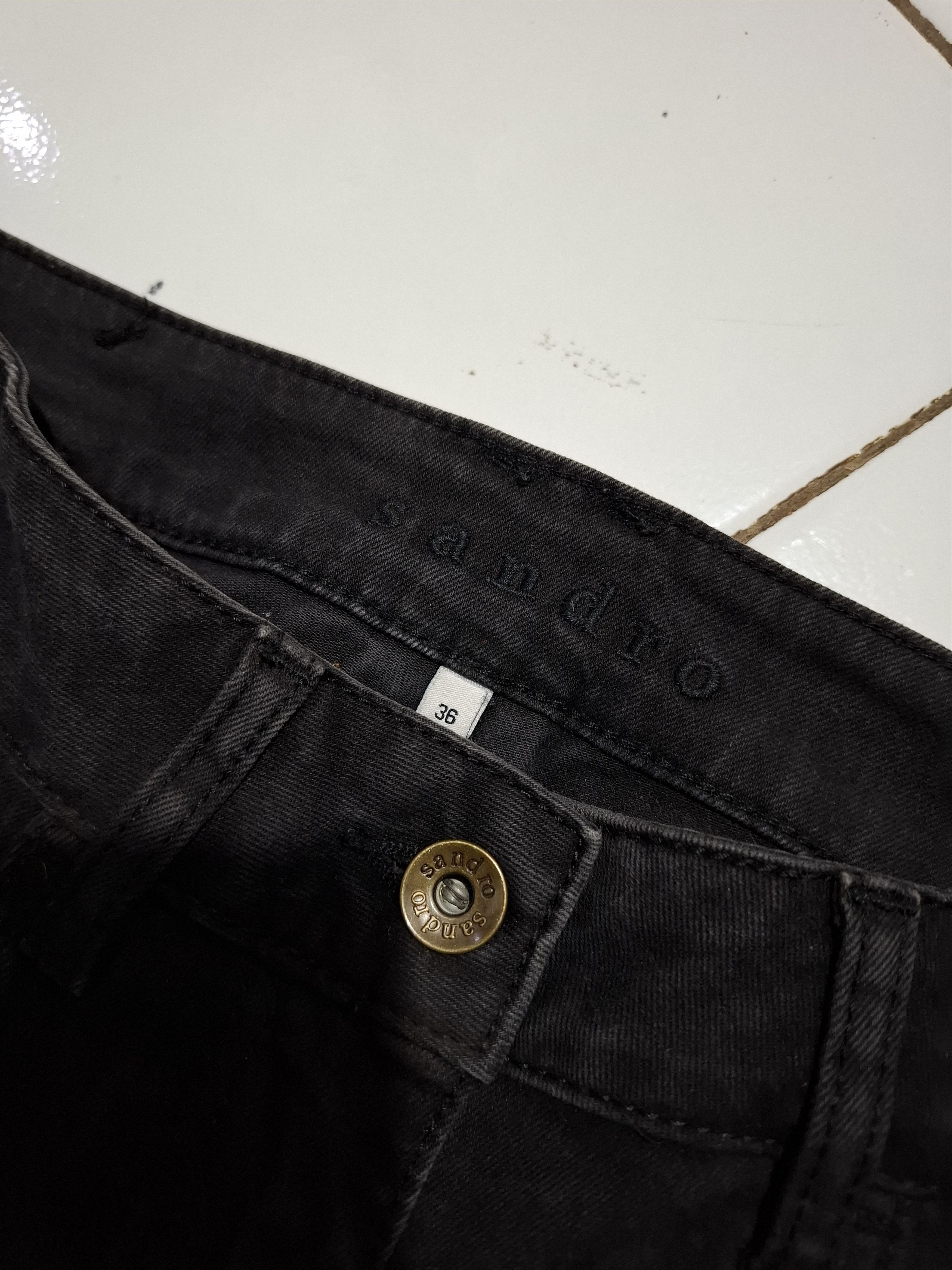Sandro Sandro skinny black jeans Size 29" - 4 Thumbnail