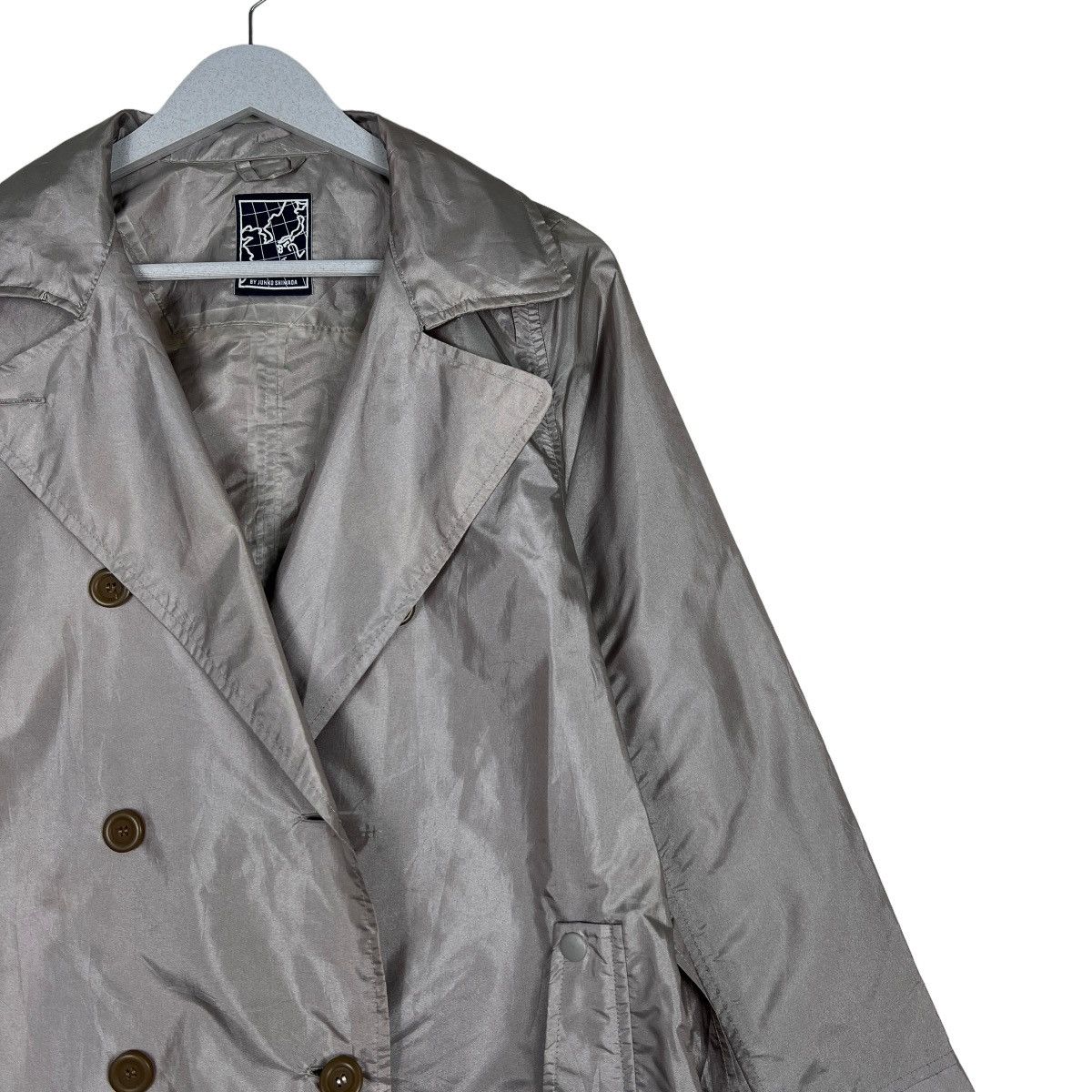 Junko Shimada 🔥 PART 2 JUNKO SHIMADA NYLON LIGHT LONG JACKET Size US M / EU 48-50 / 2 - 6 Thumbnail