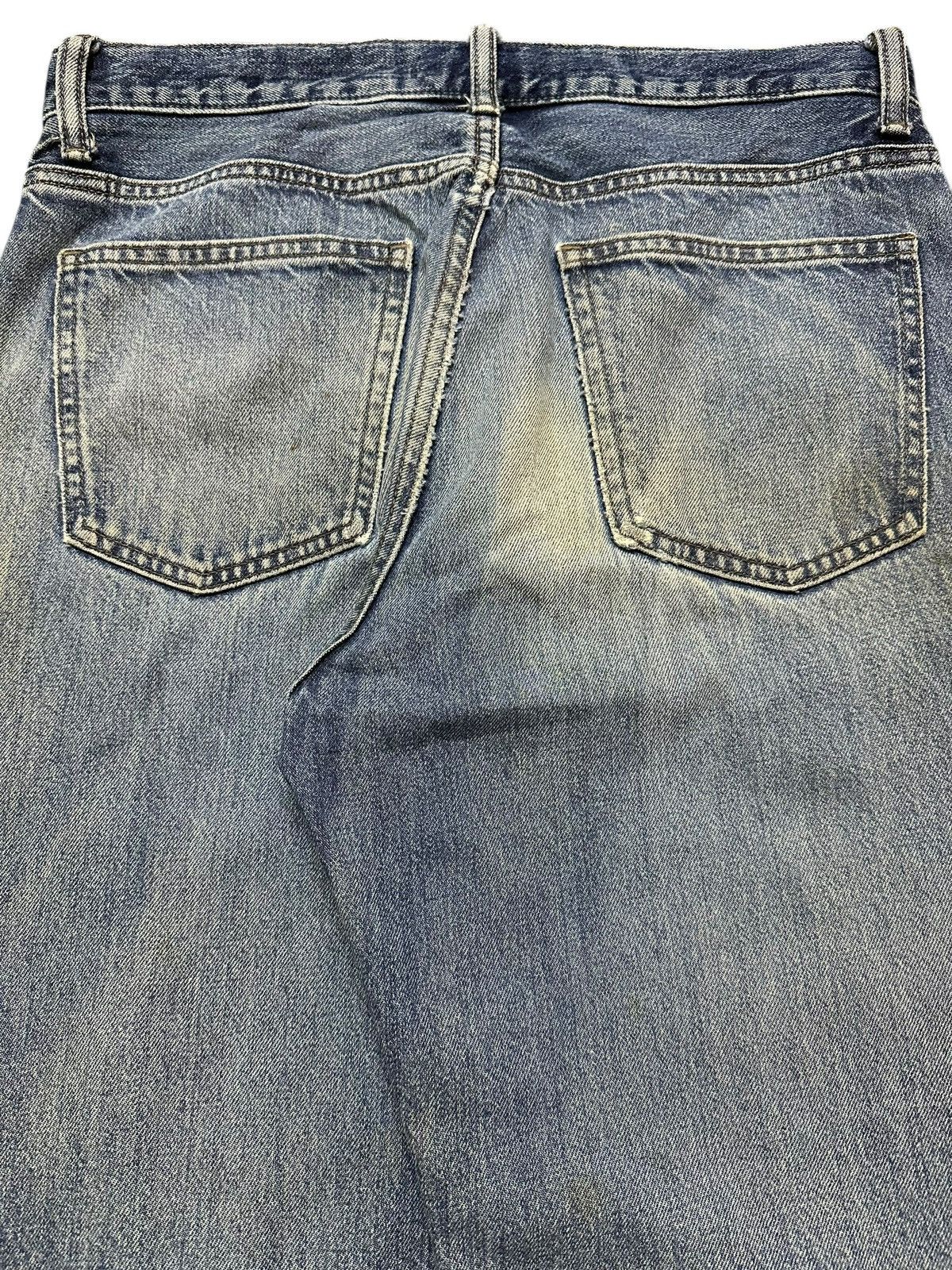 Japanese Brand Vintage Japanese Brand Blue Wash Style Patches Jeans Size US 31 - 6 Thumbnail