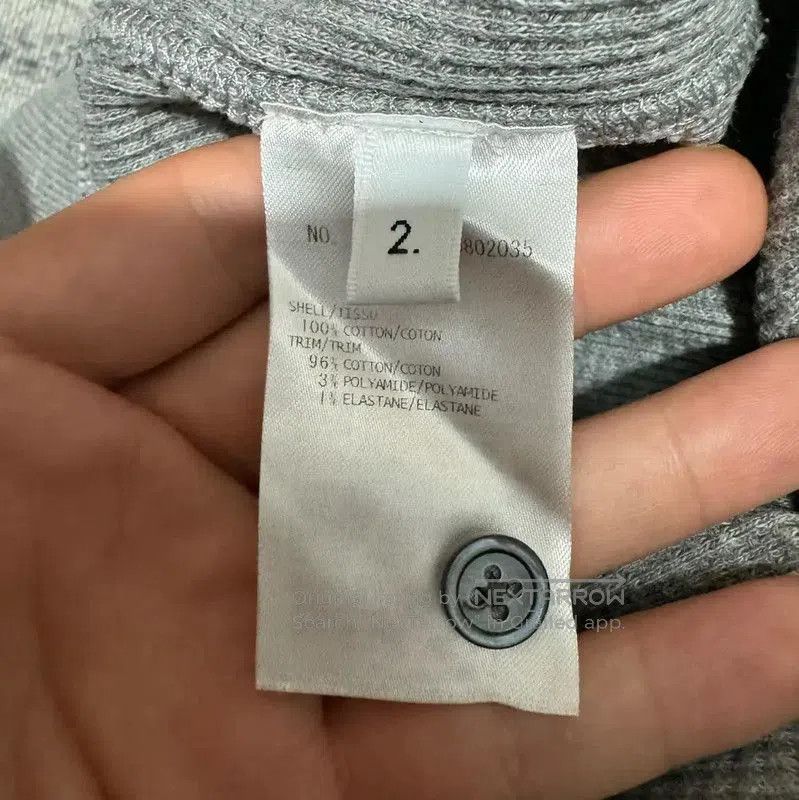 Thom Browne Thom Browne Gray Striped Logo Casual Pants . Size 23" - 4 Thumbnail