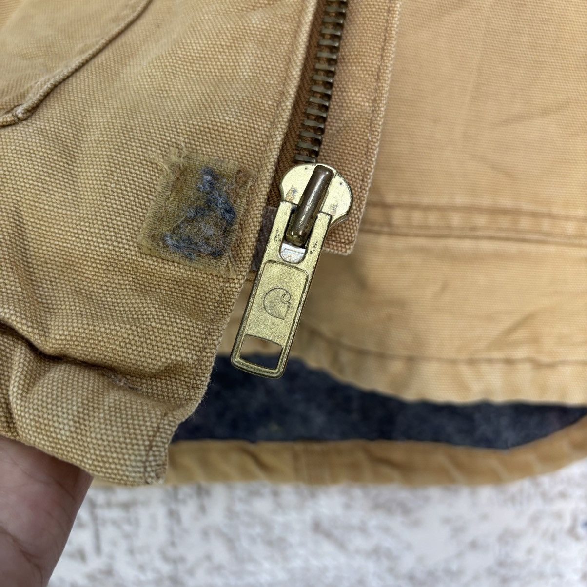 Carhartt × Vintage Vintage Carhartt Detroit Blanket Lined Jacket Size US M / EU 48-50 / 2 - 13 Thumbnail