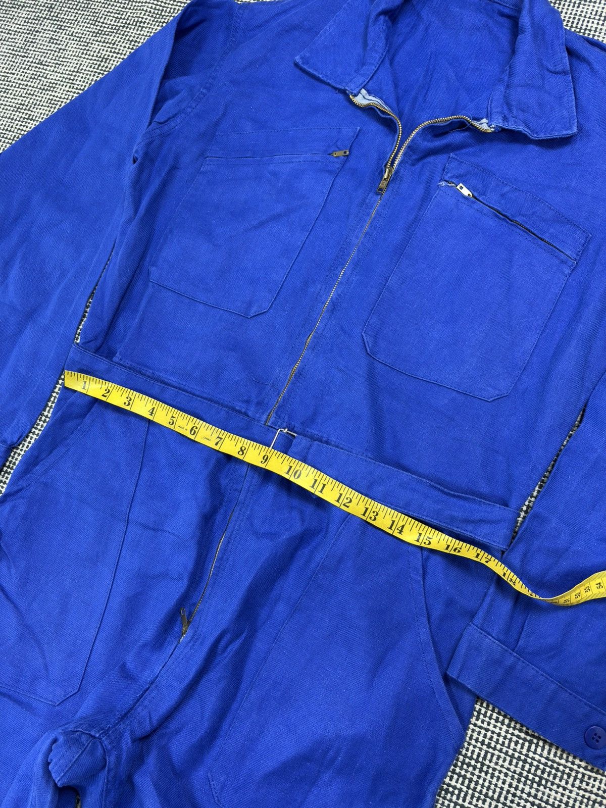 Le Laboureur 70s vintage made in france chore coveralls jumpsuit sanfor Size US M / EU 48-50 / 2 - 9 Thumbnail