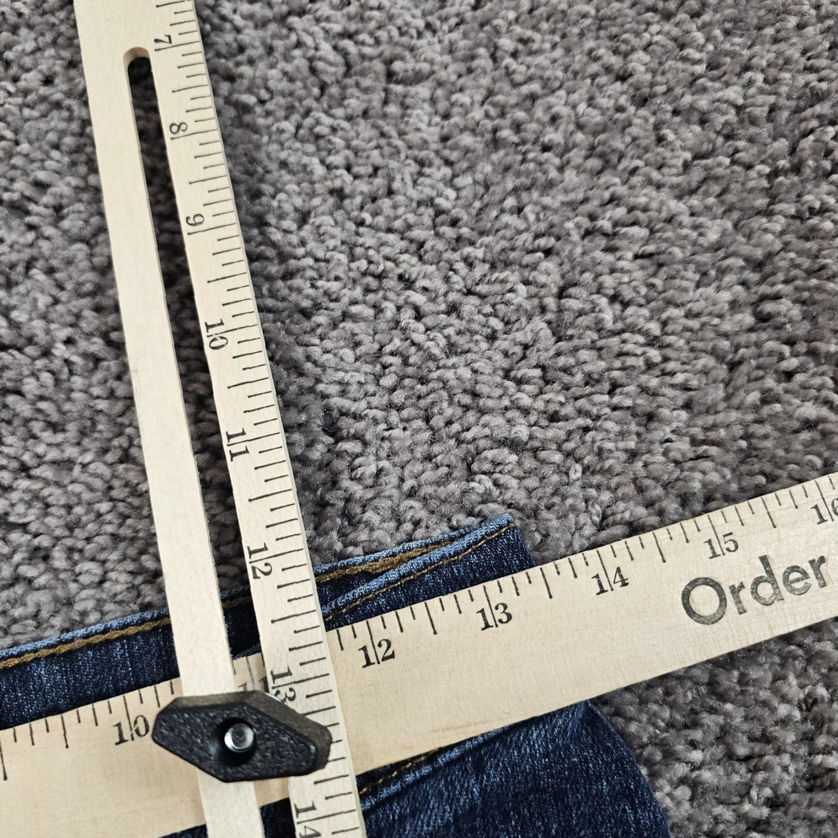 Gap GAP Jeans Womens Flared Regular Denim 26x30 Dark Blue Stretch 1R/26x30 Canada Women Jeans Size 25" / US 0 / IT 36 - 5 Thumbnail