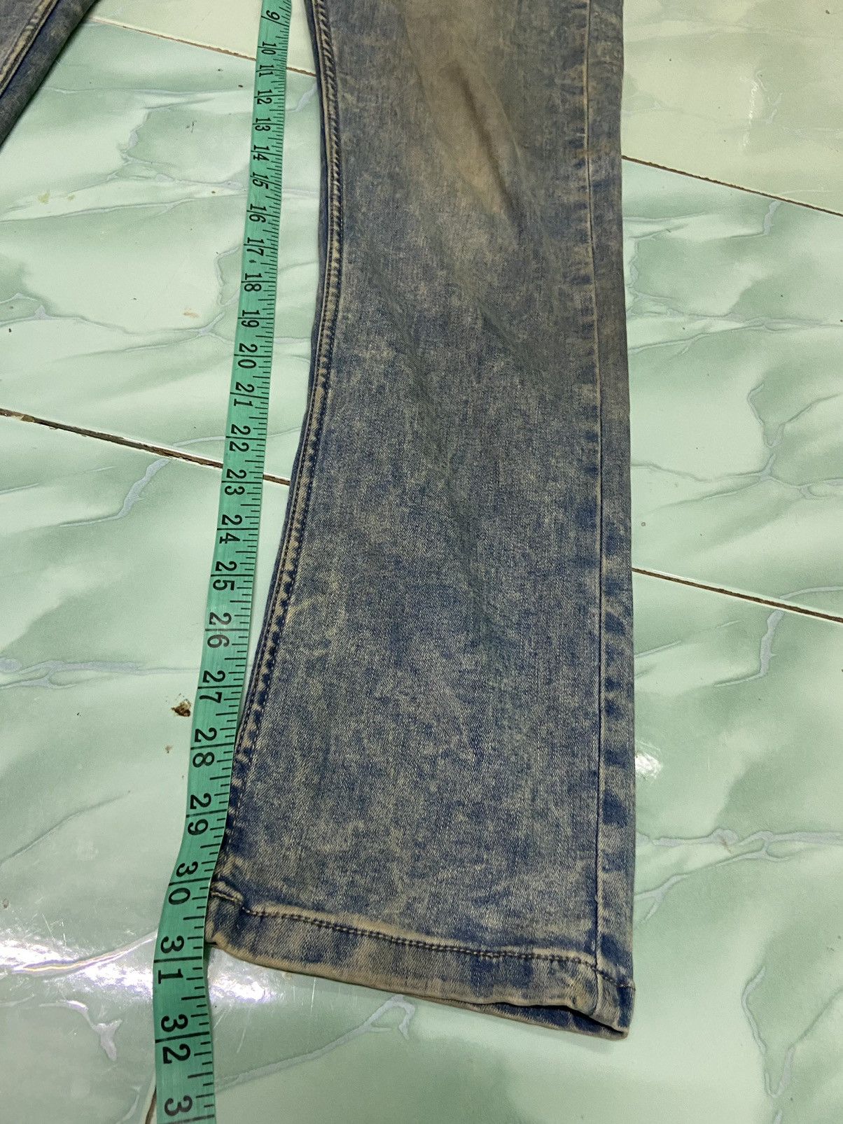 Japanese Brand × Steve And Barrys Steves Jeans stone wash Size US 33 - 8 Thumbnail