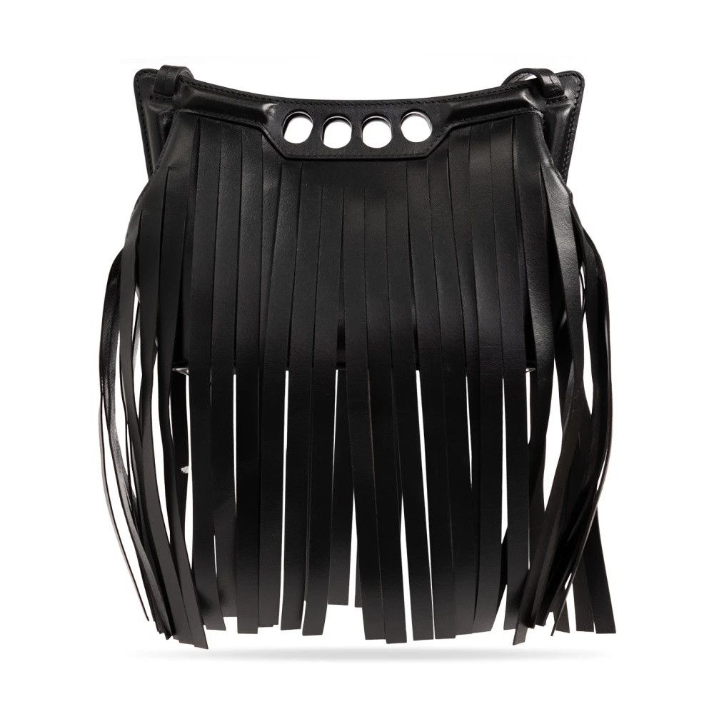 Alexander McQueen o1w1db10925 Size: OS/The Peak Bag Small in Black Size ONE SIZE - 1 Thumbnail