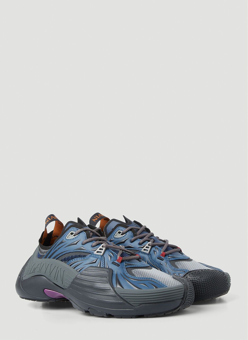 Lanvin o1y0125 Low-Top Sneakers in Multicolor Size US 8 / EU 41 - 5 Thumbnail