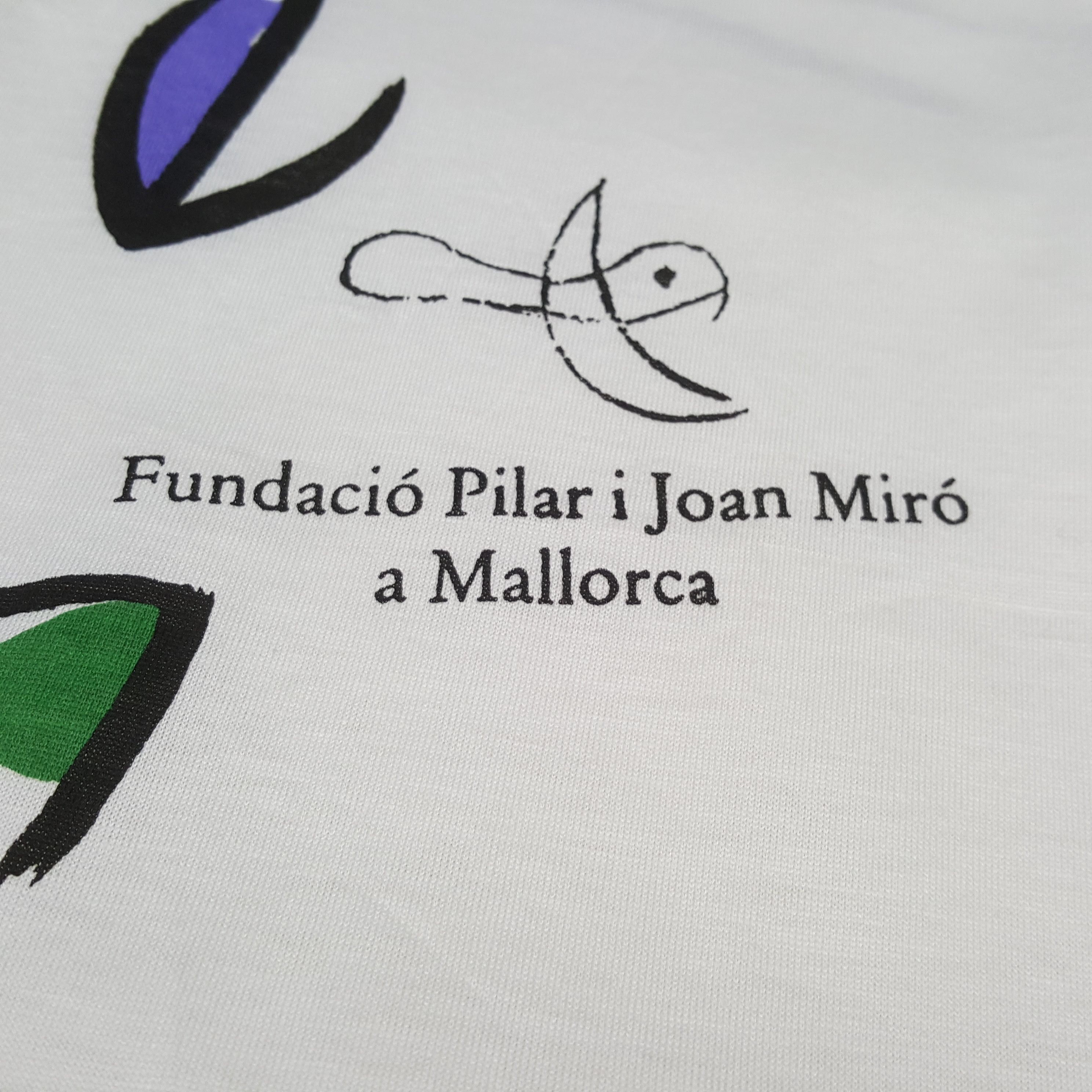 Arts & Science Vintage Joan Miro Spanish Art Painting Brand T-Shirt C301N29 Size US M / EU 48-50 / 2 - 6 Thumbnail