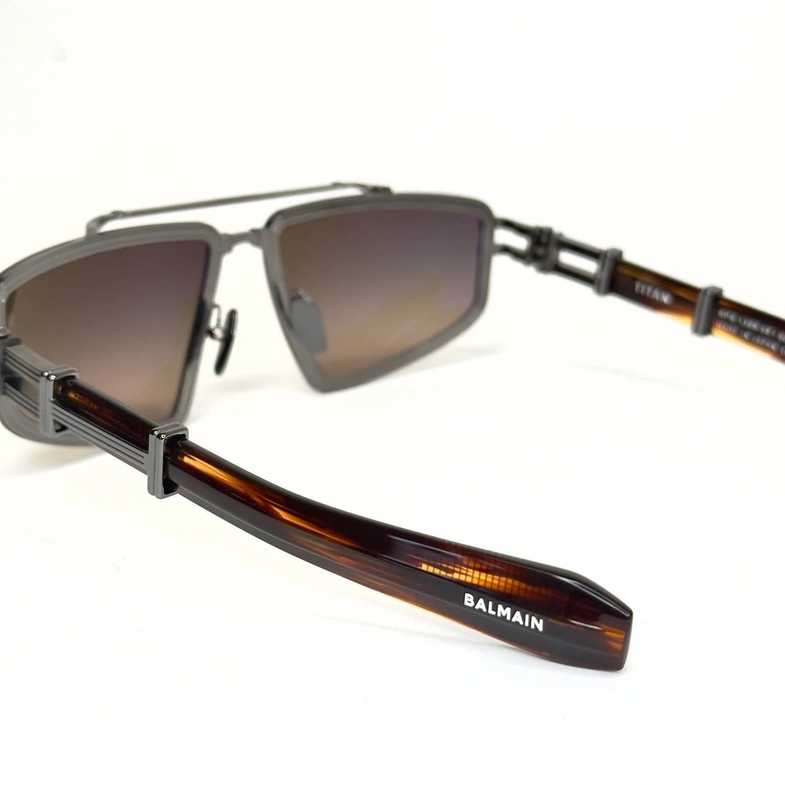 Balmain BALMAIN TITAN BY AKONI BPS139 BPS 139B Modern Sunglass Size ONE SIZE - 9 Thumbnail