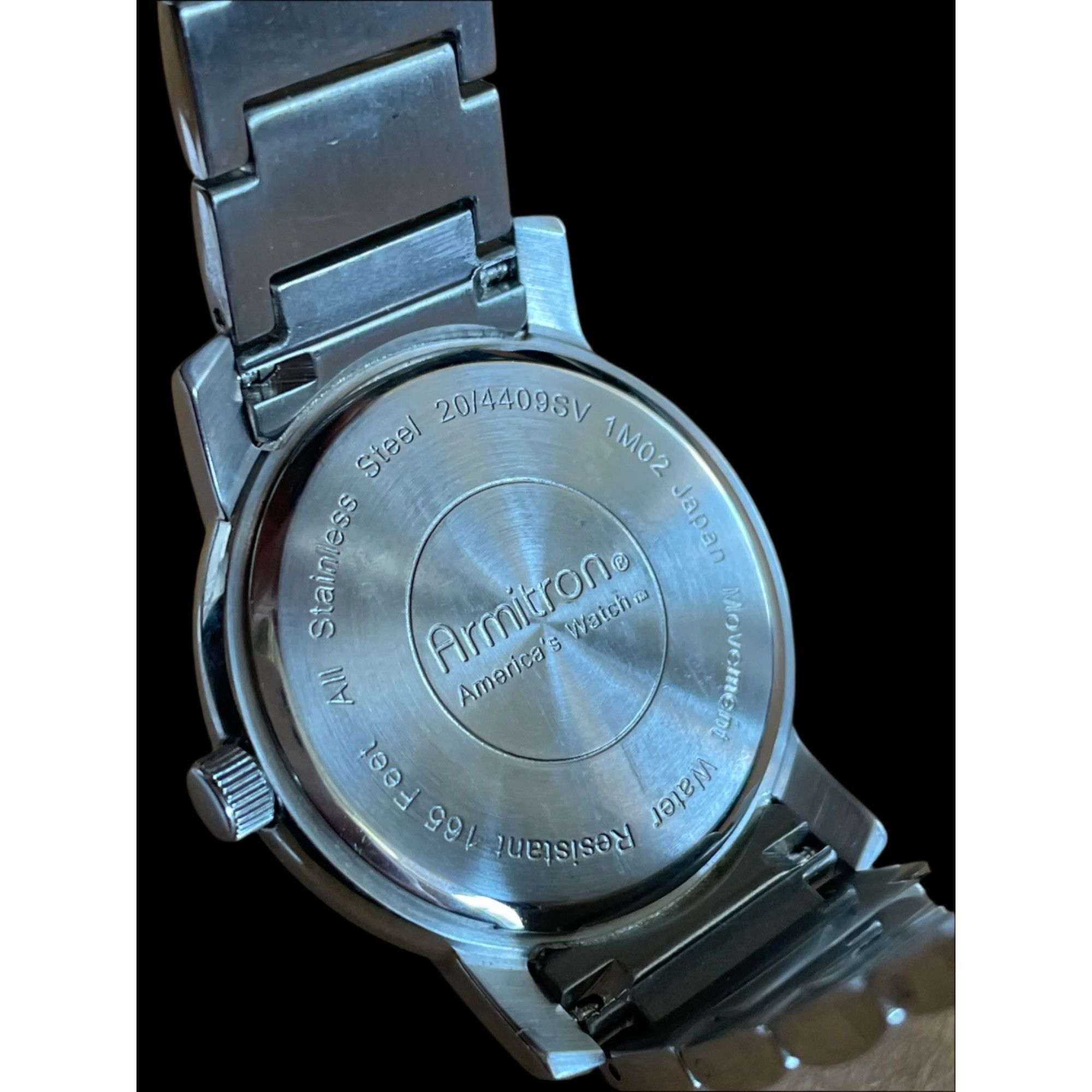Vintage Armitron 20/4409SV Water Resistant 165 Feet Watch Size ONE SIZE - 5 Thumbnail
