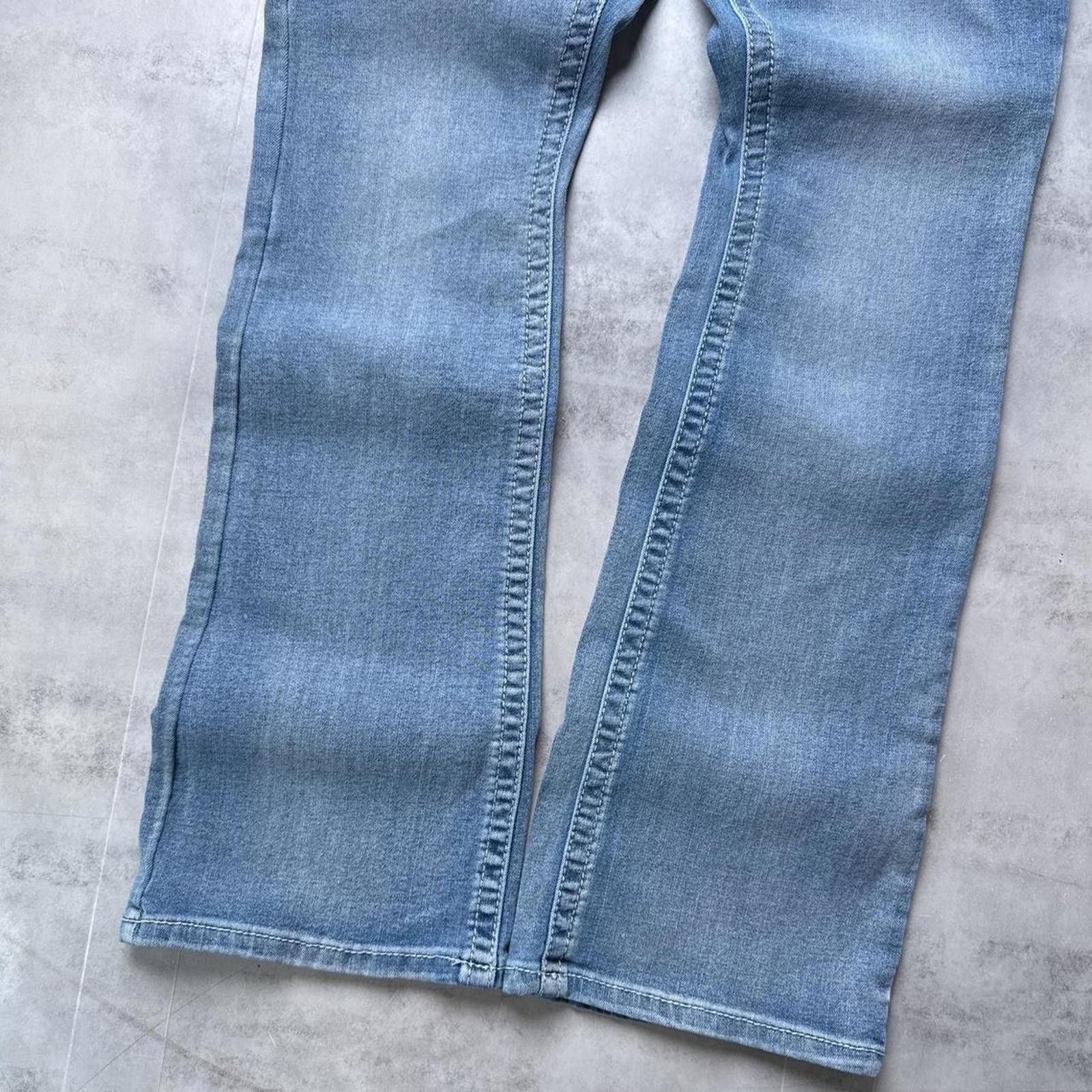 Other Y2K Sky blue flared bootcut 00s denim jeans Size 30" / US 8 / IT 44 - 8 Thumbnail