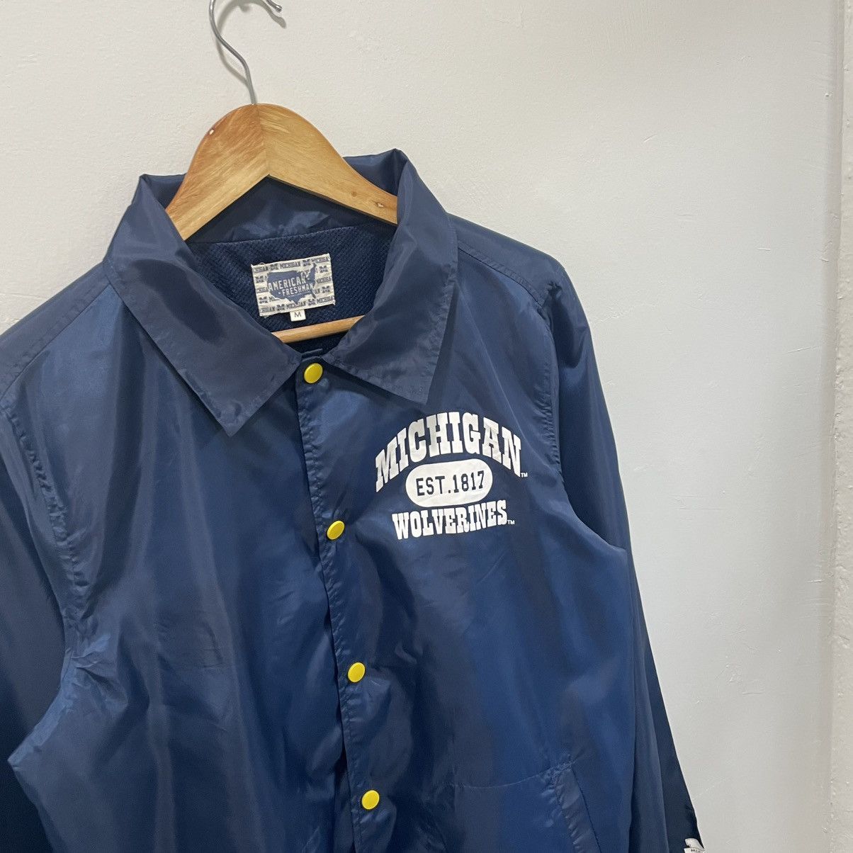 NCAA Vintage Michigan Wolverines NCAA jacket Size US M / EU 48-50 / 2 - 2 Thumbnail
