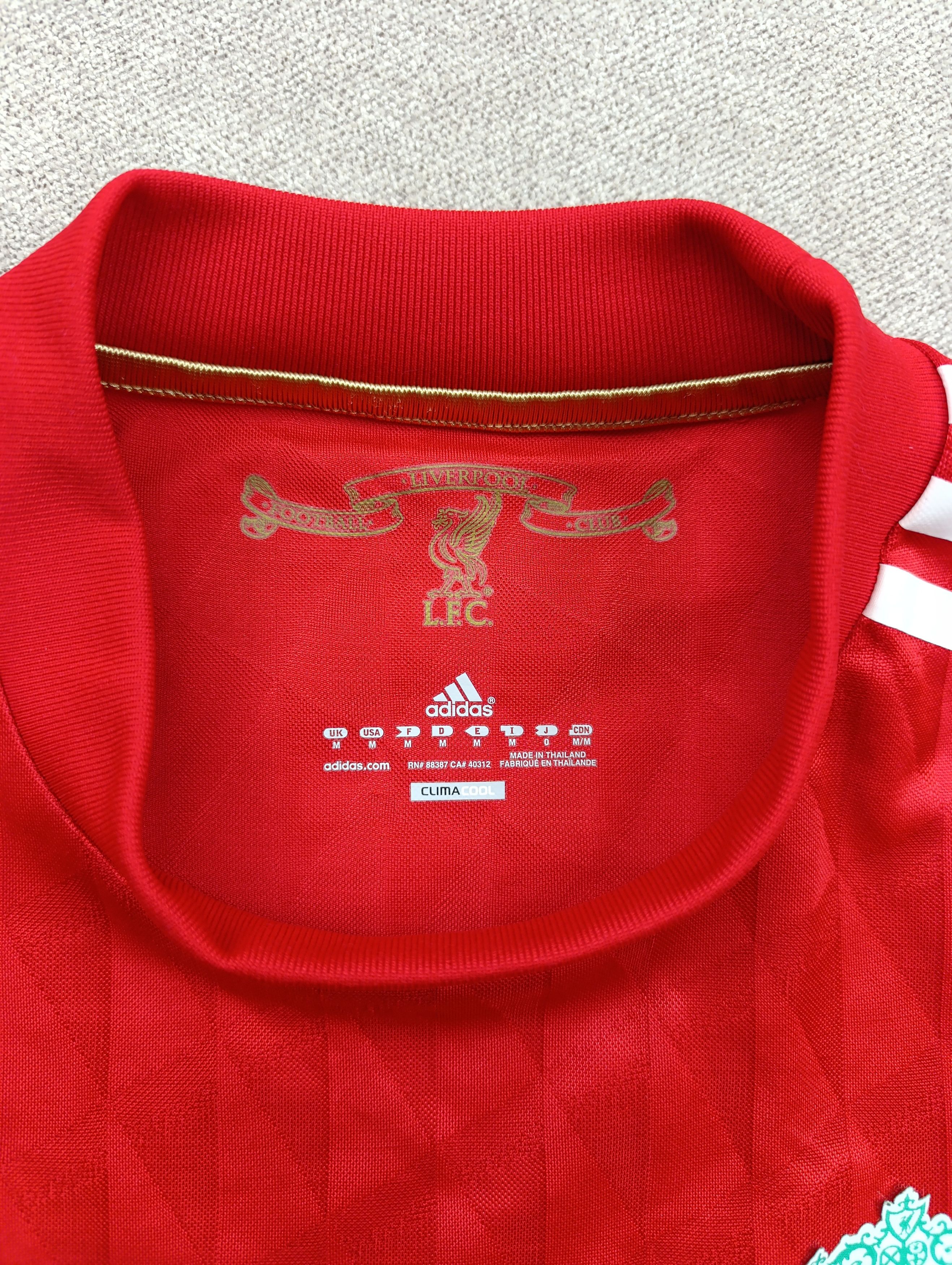 Adidas Adidas Liverpool 2010-12 Home Football Shirt Soccer Jersey Size US M / EU 48-50 / 2 - 8 Thumbnail