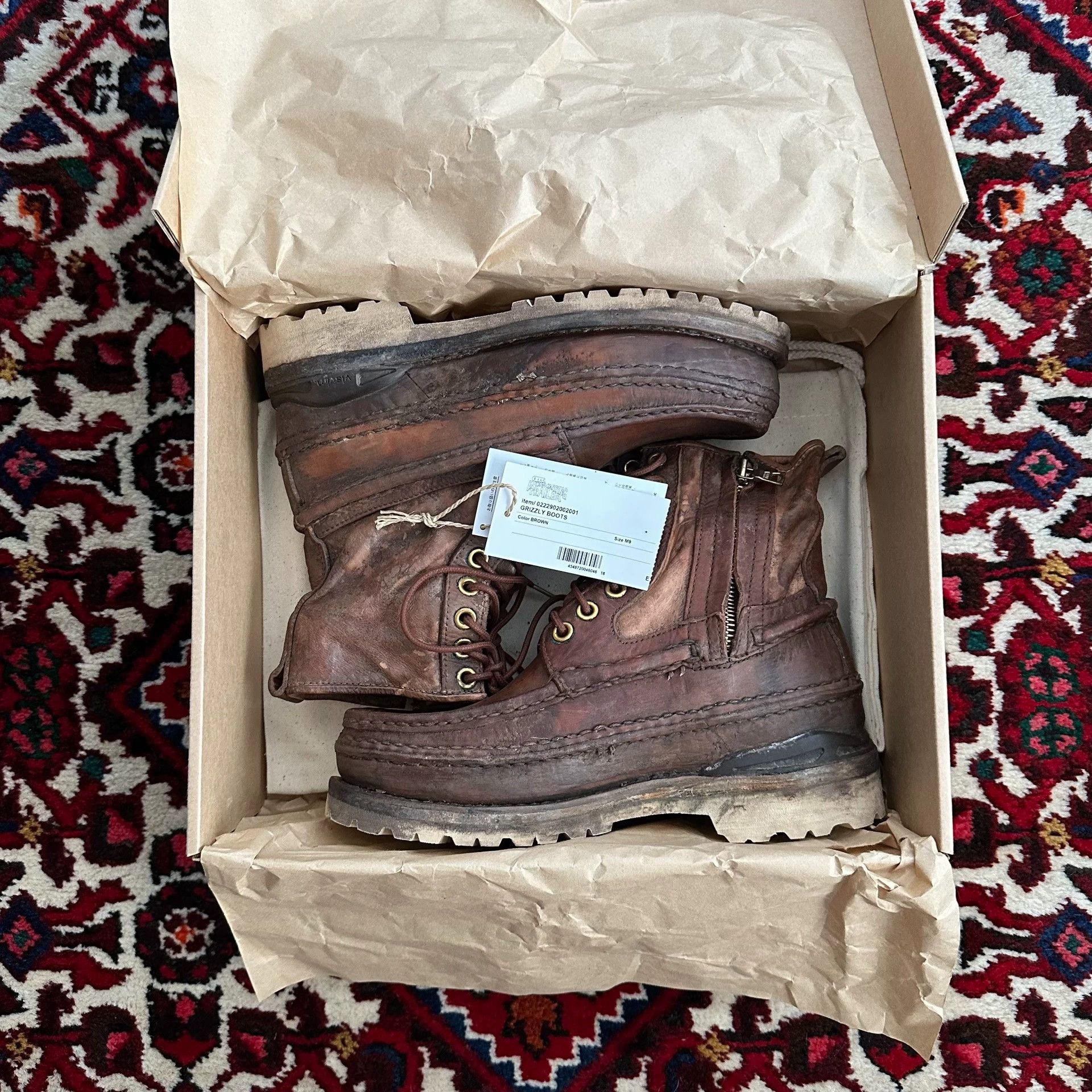 Visvim visvim 22aw ict grizzly heavily mud dyed boots 9 Size US 9 / EU 42 - 9 Thumbnail