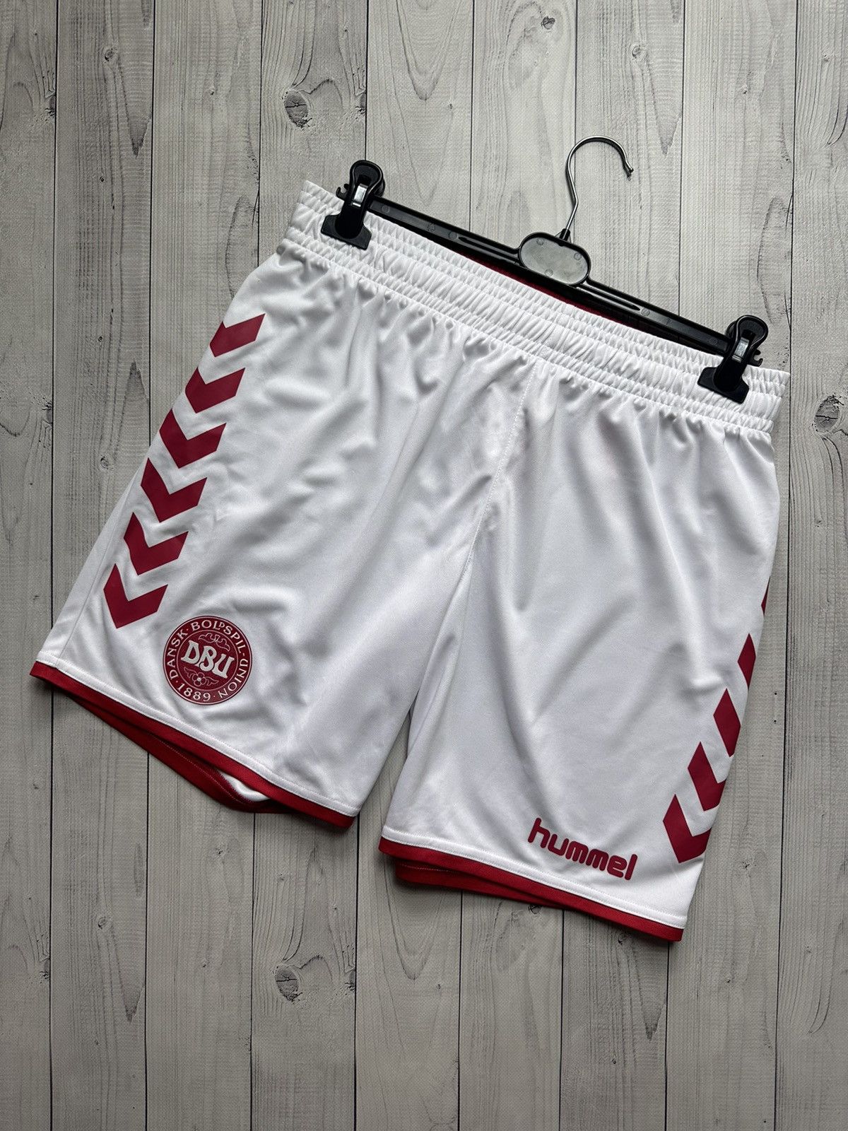 Other Denmark soccer shorts size M white Hummel Size US 32 / EU 48 - 1 Thumbnail