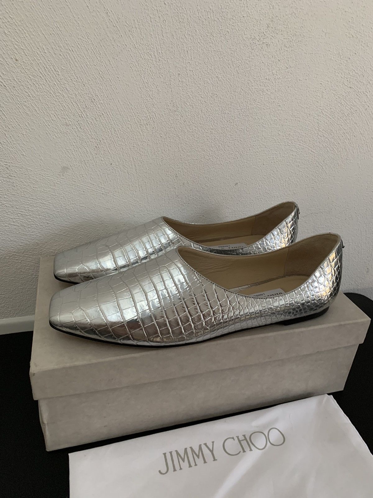 Jimmy Choo Jimmy Choo Leather Mocassino Retail €650 Size US 10 / IT 40 - 5 Thumbnail