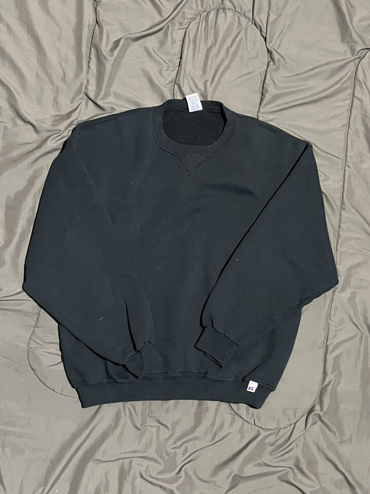 Russell Athletic Black Russel Athletic Crewneck Sweatshirt Size US XL / EU 56 / 4 - 2 Thumbnail