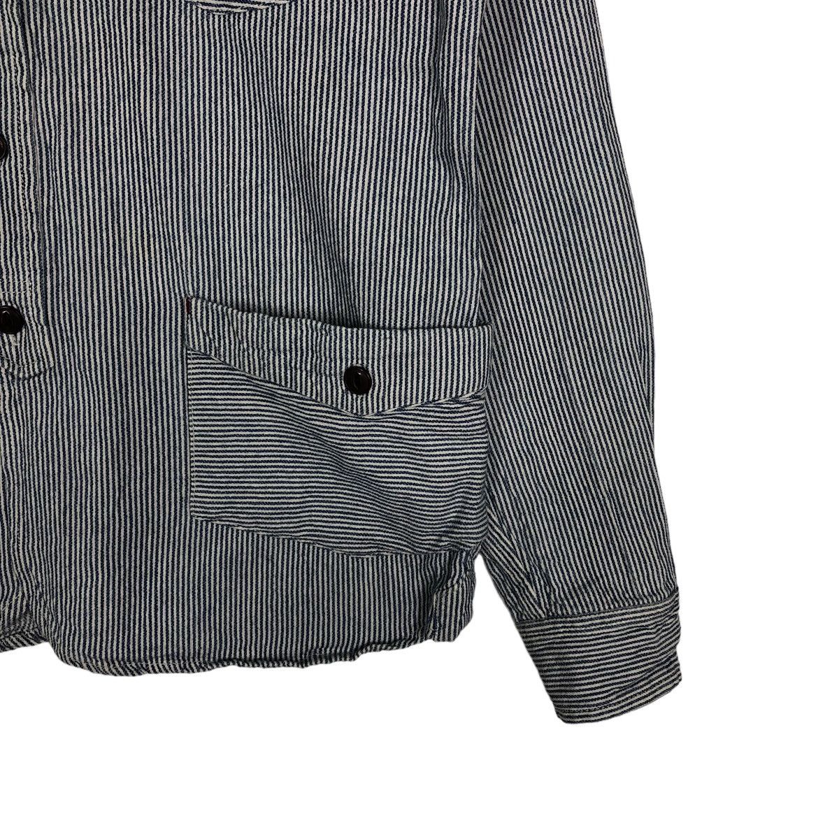 Japanese Brand 🔥90’s HIKORY CHORE JACKET READYNOF WORK INSPIRE KAPITAL Size US M / EU 48-50 / 2 - 5 Thumbnail