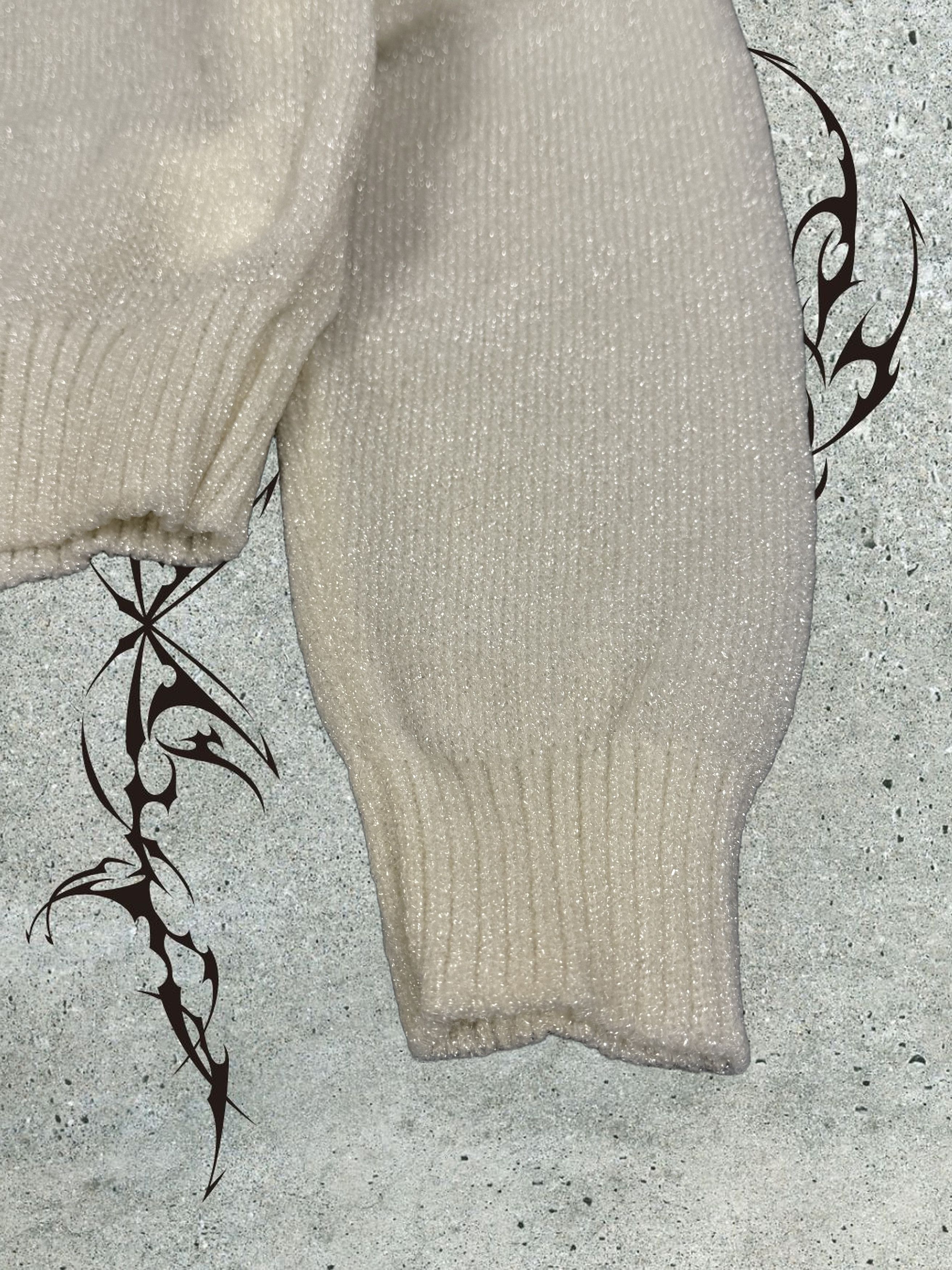Our Legacy Our Legacy Transparent Bubble Knit v-neck sweater Size S / US 4 / IT 40 - 4 Thumbnail