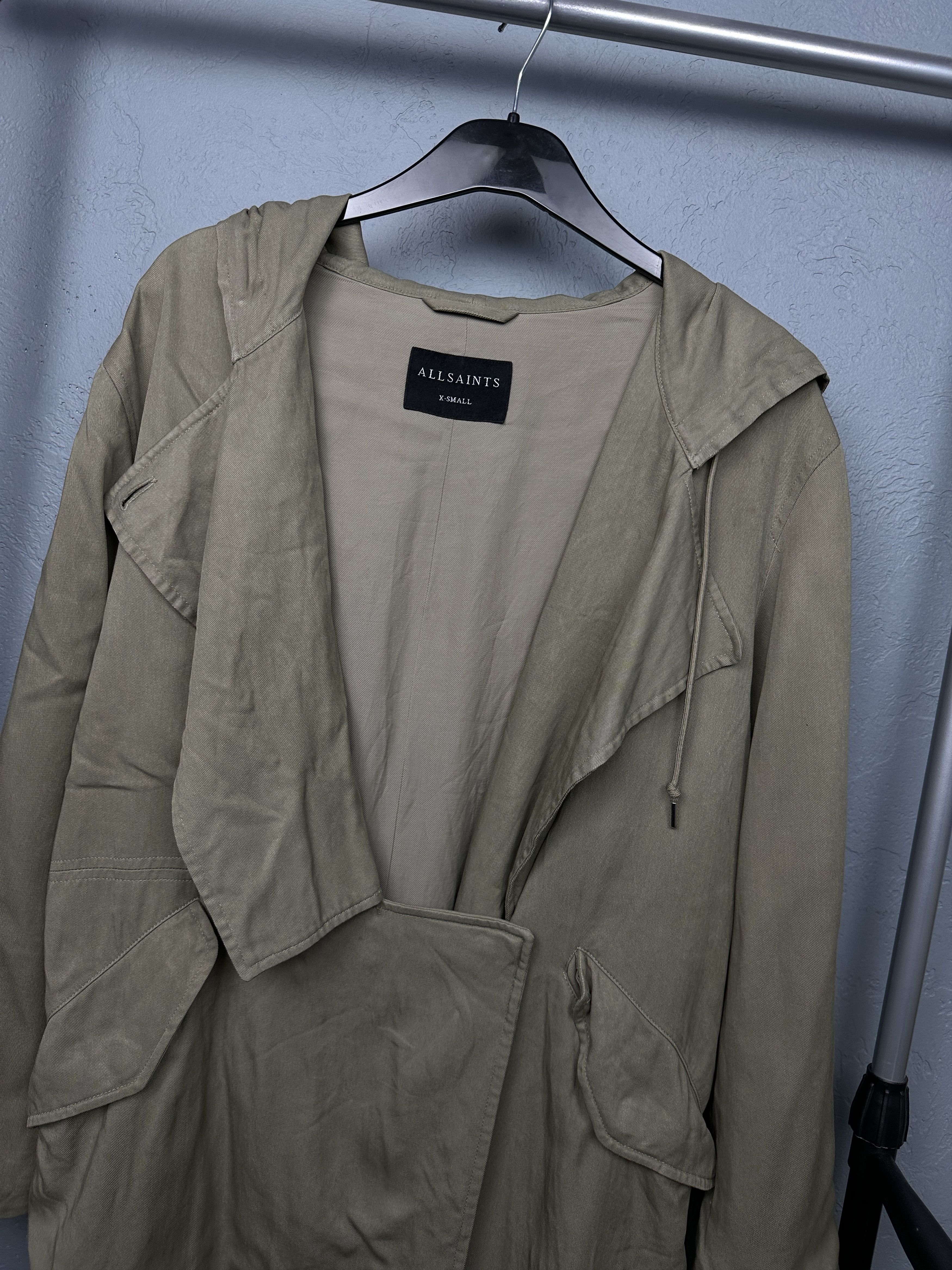 Allsaints AllSaints Bexley Parka Womens Jacket Size XS / US 0-2 / IT 36-38 - 3 Thumbnail