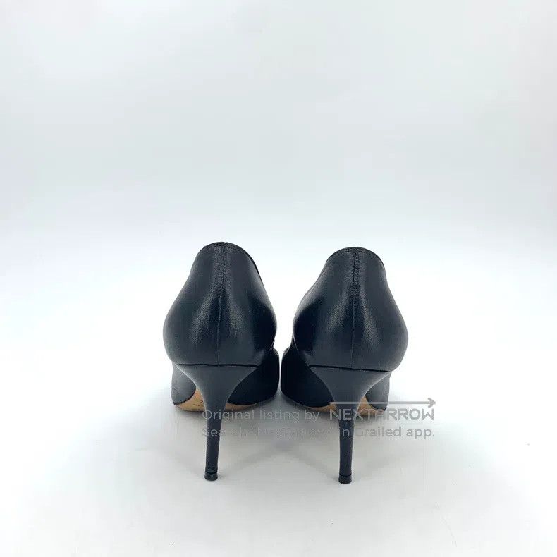 Dior Dior Black leather pointed toe thin heels Size US 6 / IT 36 - 4 Thumbnail