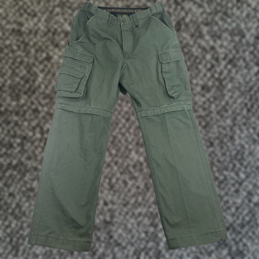 Vintage Boy Scouts of America Convertible Uniform Pant Green 32 Classic Convertible Mens Pants Size US 32 / EU 48 - 1 Thumbnail