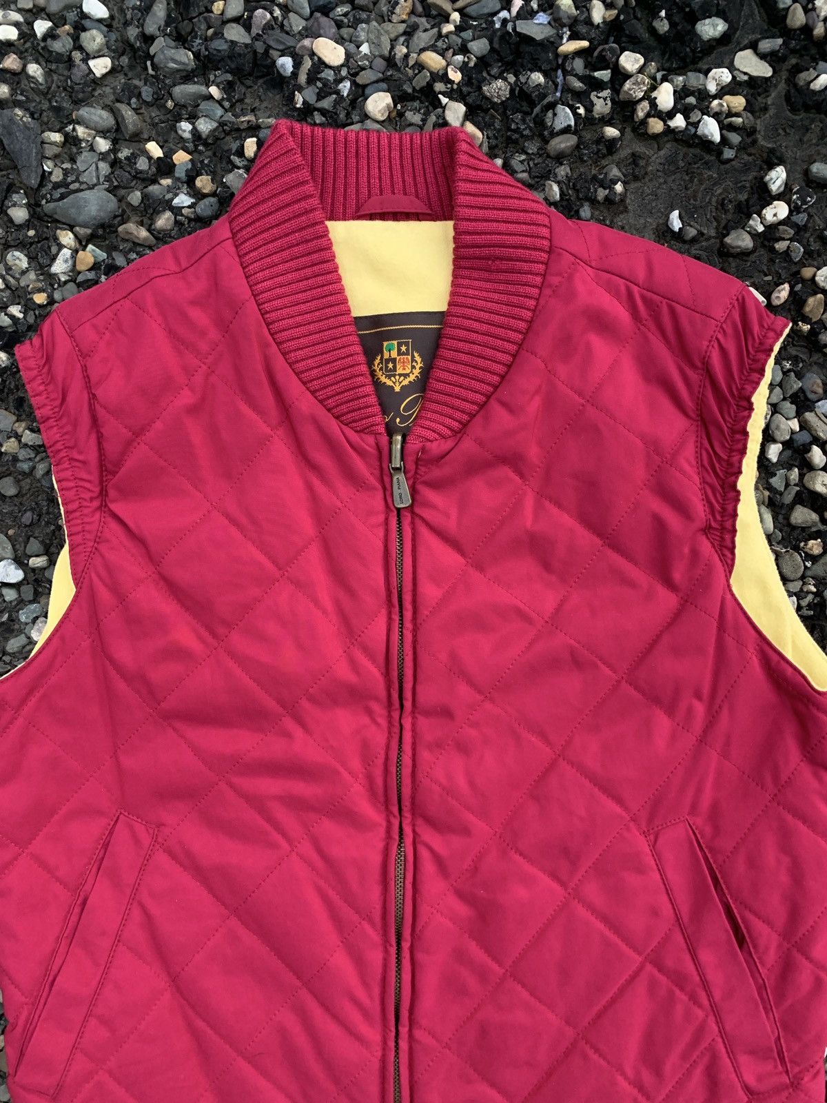 Loro Piana Vintage Loro Piana Quilted Cotton/Cashmere Full-Zip Vest Size US XS / EU 42 / 0 - 3 Thumbnail