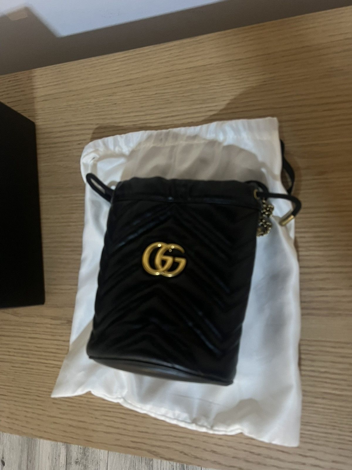 Gucci Gucci Marmont Mini bucket bag Size ONE SIZE - 3 Thumbnail