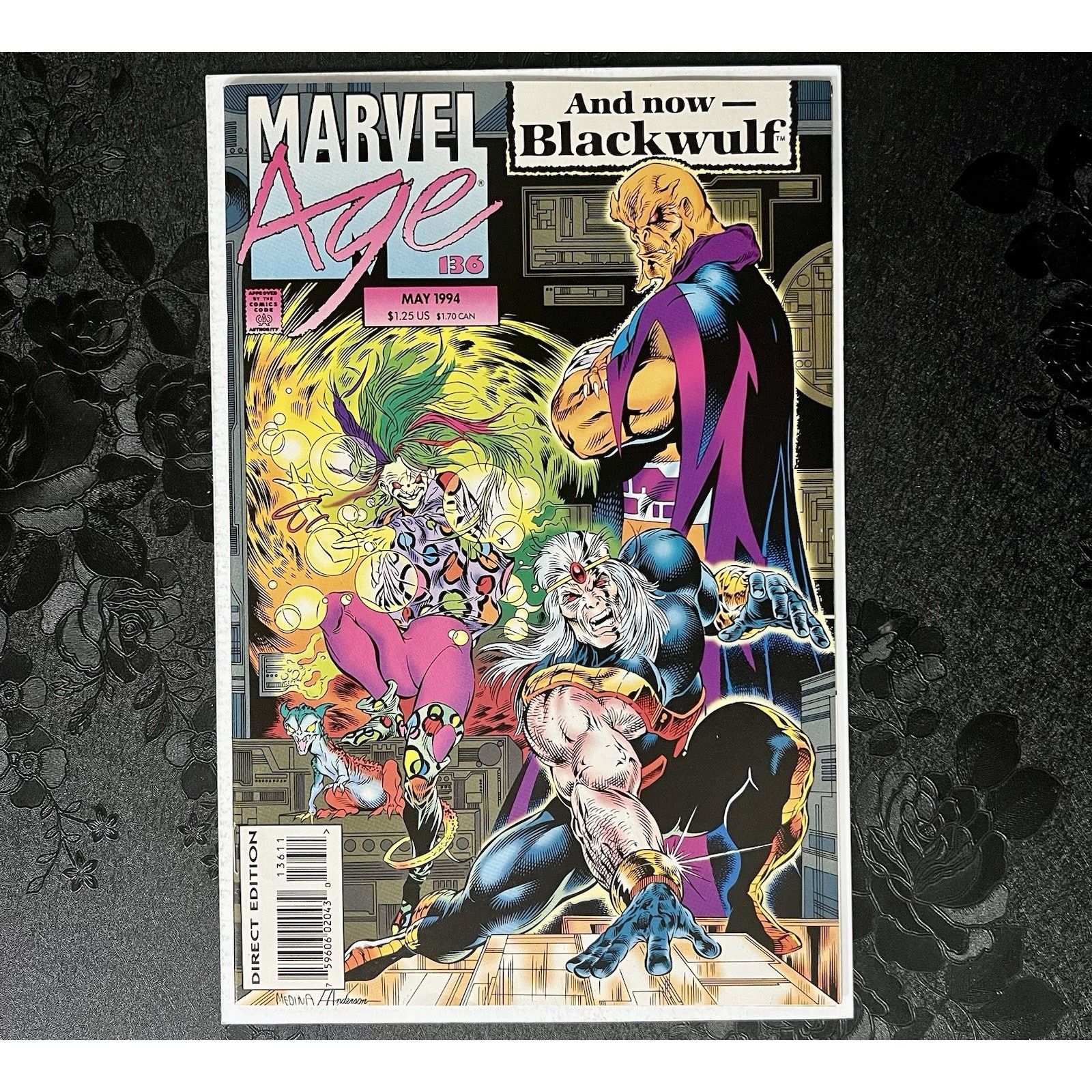 Marvel Comics Marvel Age # 136 May 1994 Marvel Comics Size ONE SIZE - 2 Thumbnail