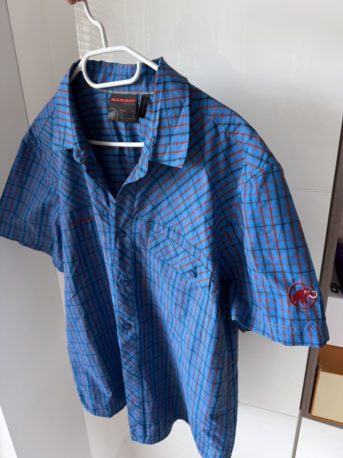 Mammut Mammut Short Sleeve Gorpcore Button Up Shirt Size US XL / EU 56 / 4 - 2 Thumbnail
