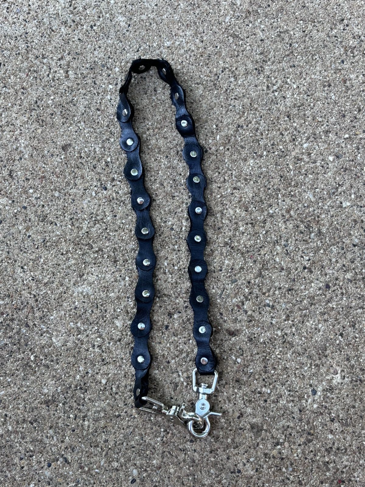 Genuine Leather × Streetwear Guidi INSPIRED leather chain