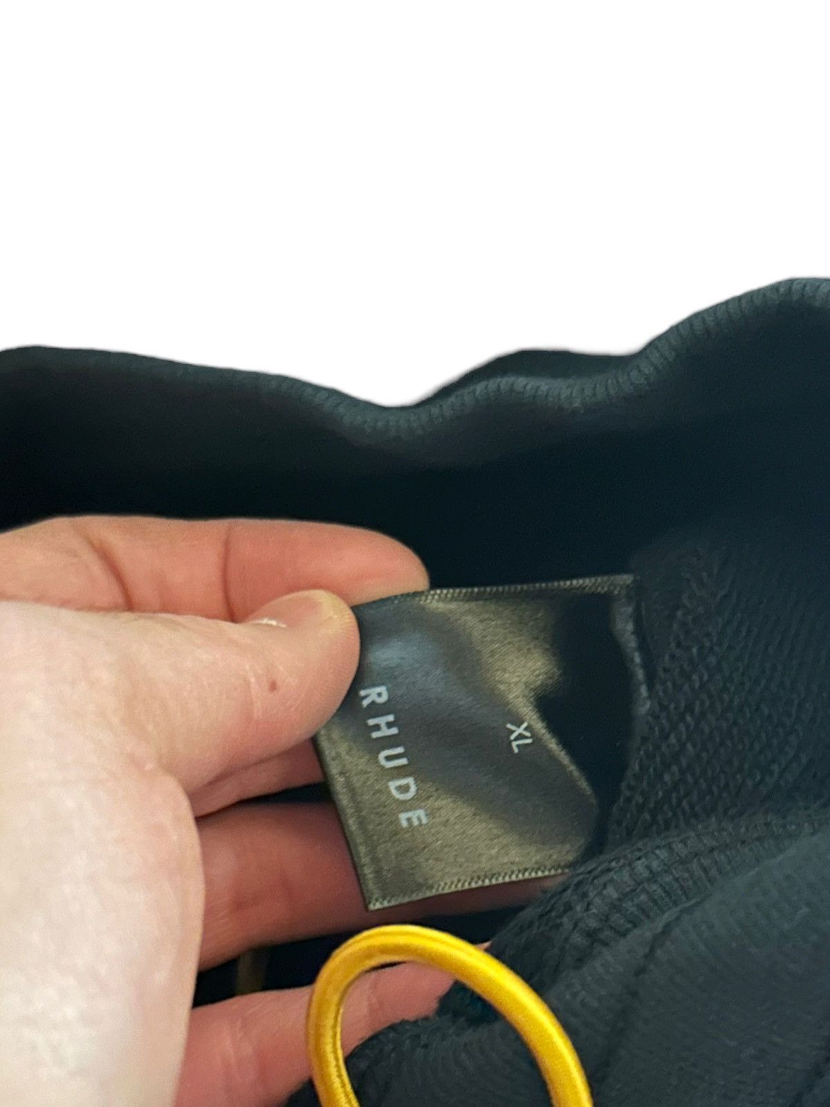 Rhude SzXL Allover Print Black Sweat Pants Size US 34 / EU 50 - 10 Thumbnail
