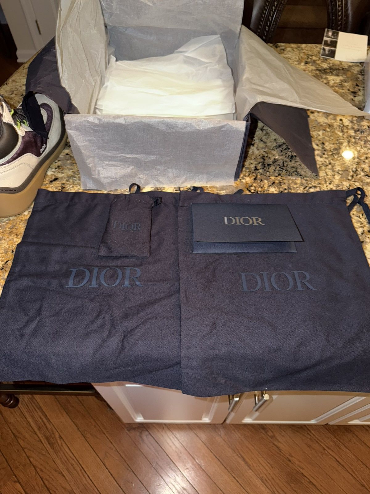 Dior Dior Dean Ankle Boot ‘Beige/Burgundy’ Size US 10.5 / EU 43-44 - 10 Thumbnail