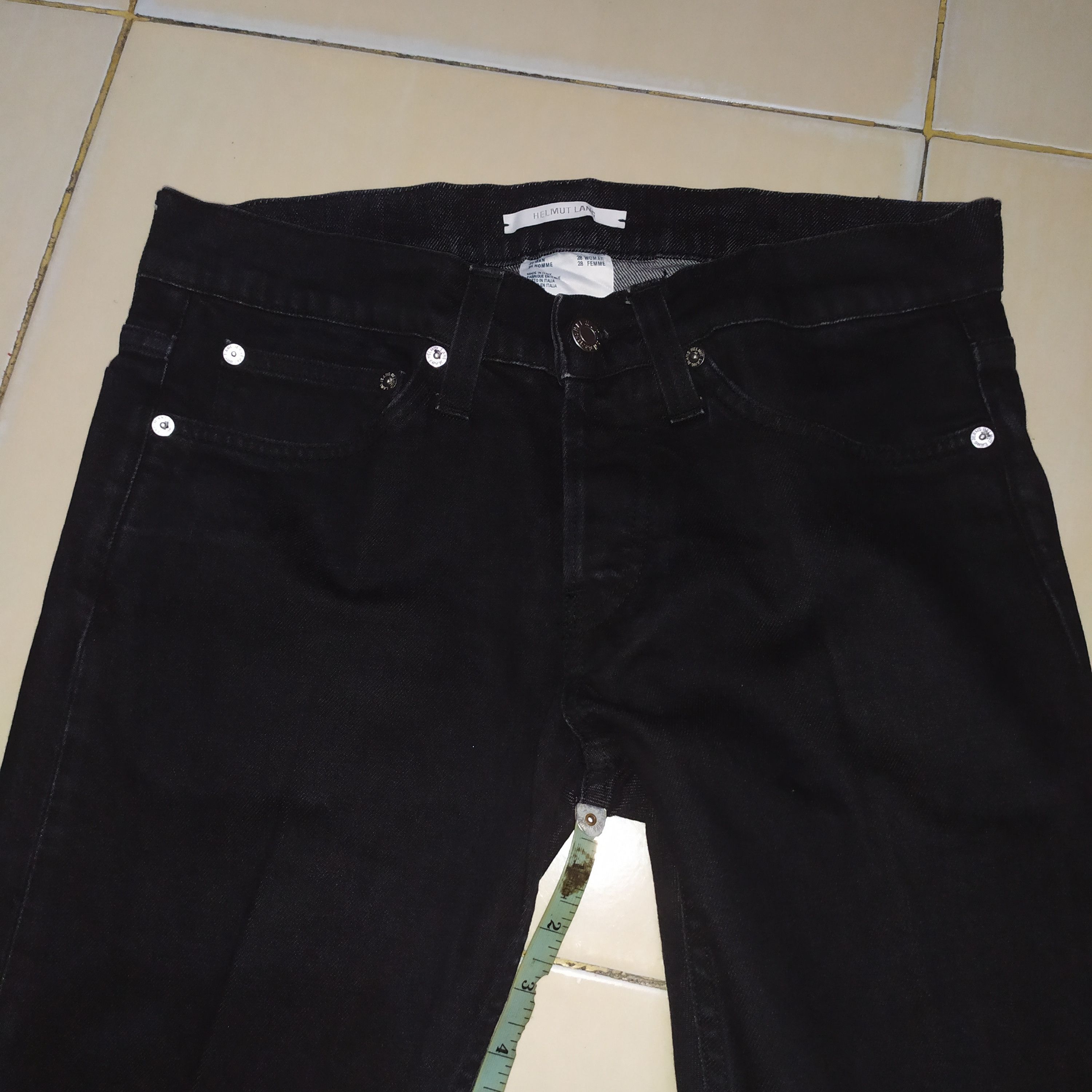 Helmut Lang Helmut Lang Masc Skinny Fit Stretch Denim Size US 31 - 10 Thumbnail