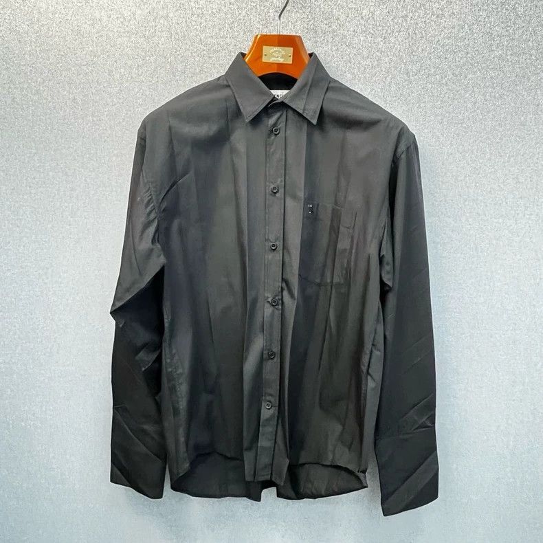 Balenciaga Balenciaga Black long-sleeved shirt 2502-Nextarrow Size XS / US 0-2 / IT 36-38 - 1 Thumbnail
