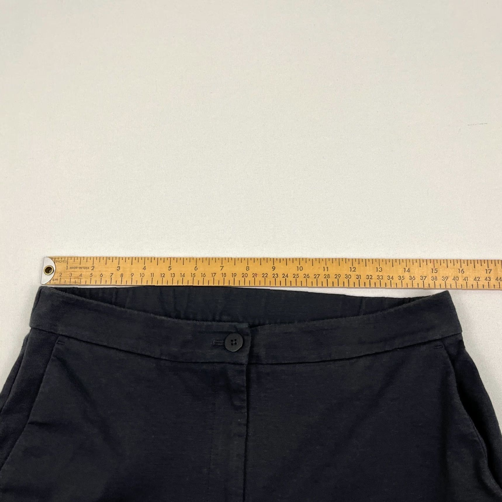 Eileen Fisher Eileen Fisher Pants Womens M W31 L26.5 Gray Organic Cotton Stretch Office Career Size 32" / US 10 / IT 46 - 4 Thumbnail