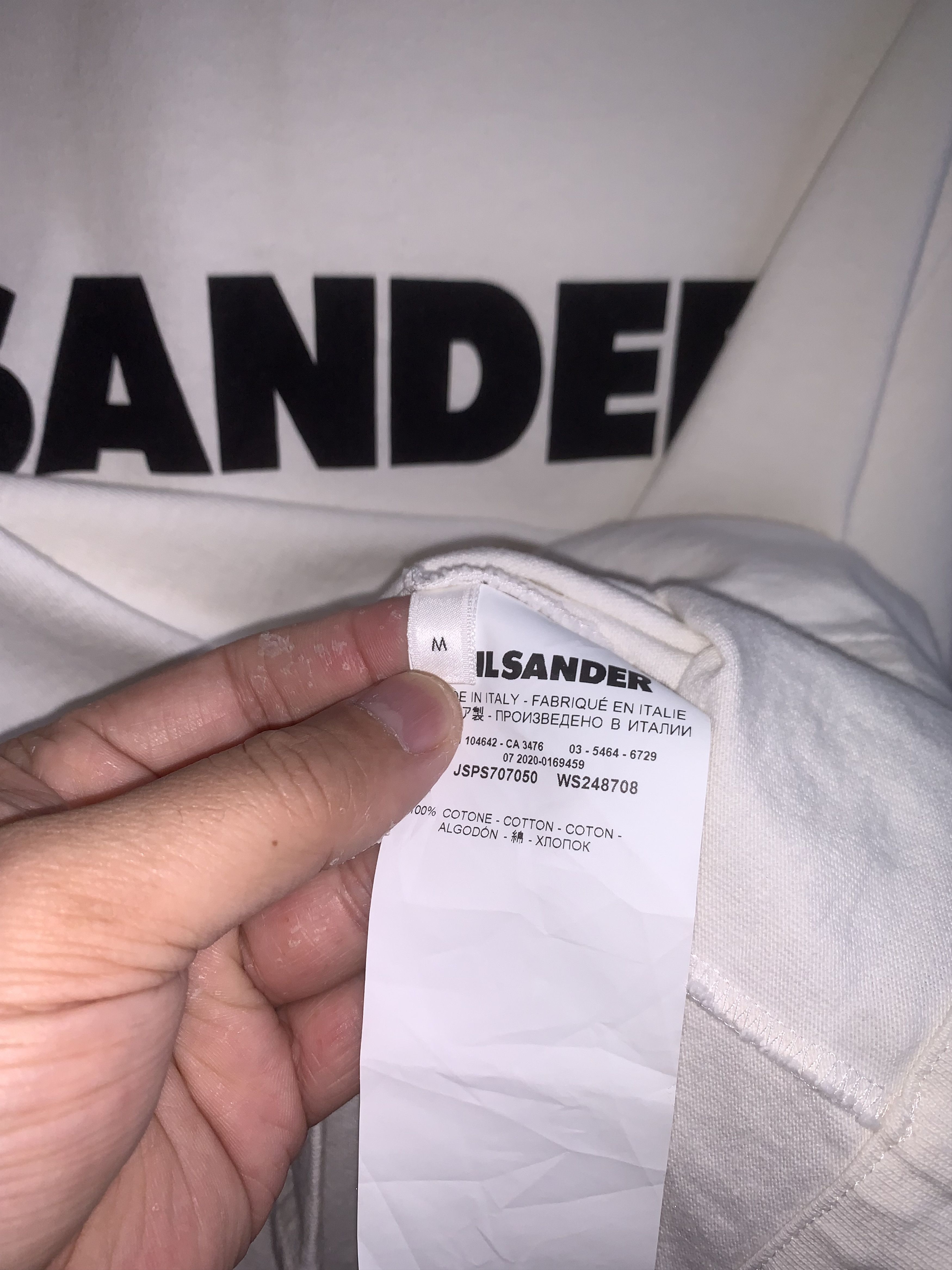 Jil Sander Jil Sander Spellout Shirt Size US M / EU 48-50 / 2 - 3 Thumbnail