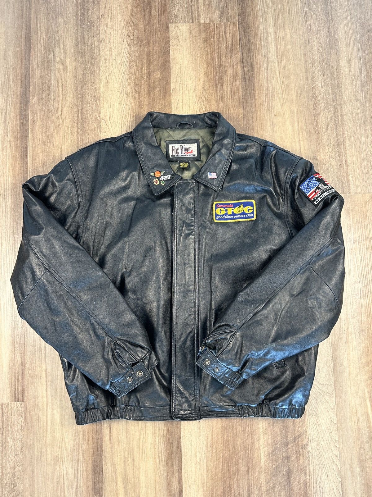 Harley Davidson Vintage Custom Leather Jacket Airbrushed L Motorcycle Harley Size US L / EU 52-54 / 3 - 4 Thumbnail