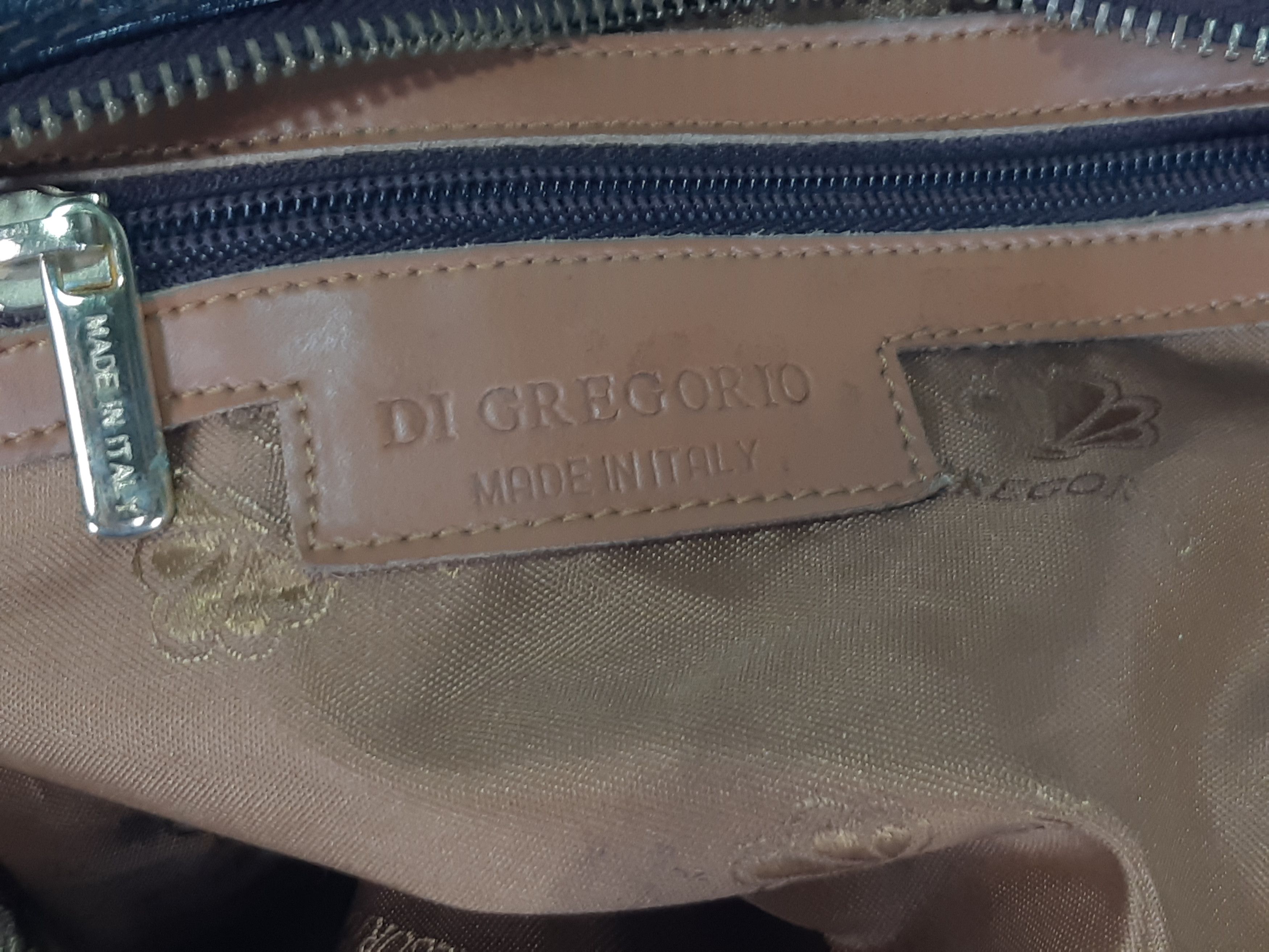 Other Vintage DI GREGORIO Italy Leather Bag Size ONE SIZE - 10 Thumbnail