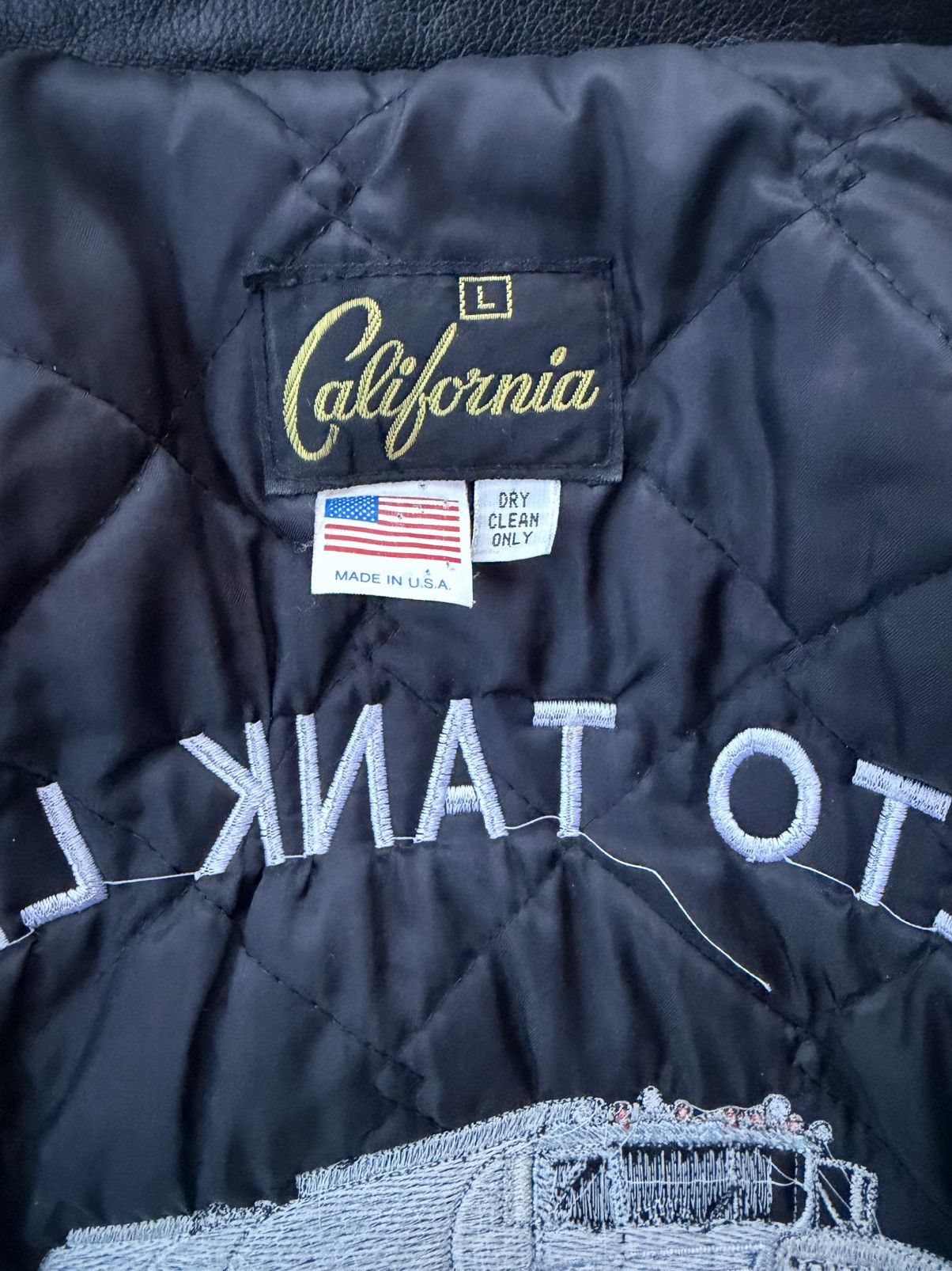Other Vintage Black Varsity Jacket Size US L / EU 52-54 / 3 - 10 Thumbnail