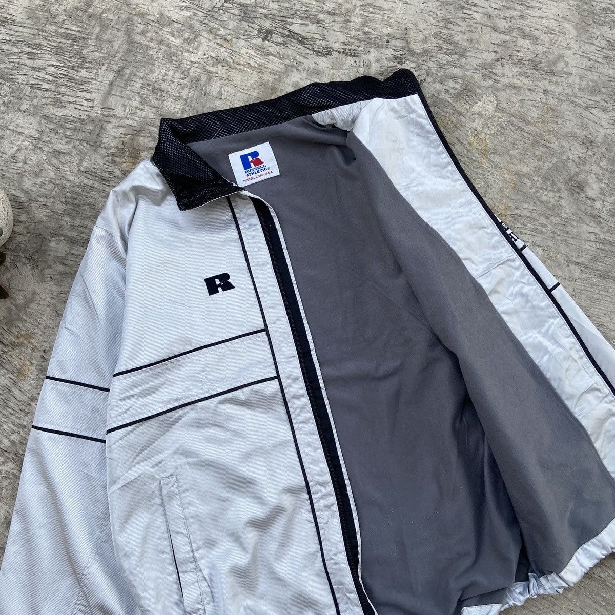 Russell Athletic × Vintage Russell Athletic Windbreak Jacket Size US M / EU 48-50 / 2 - 3 Thumbnail