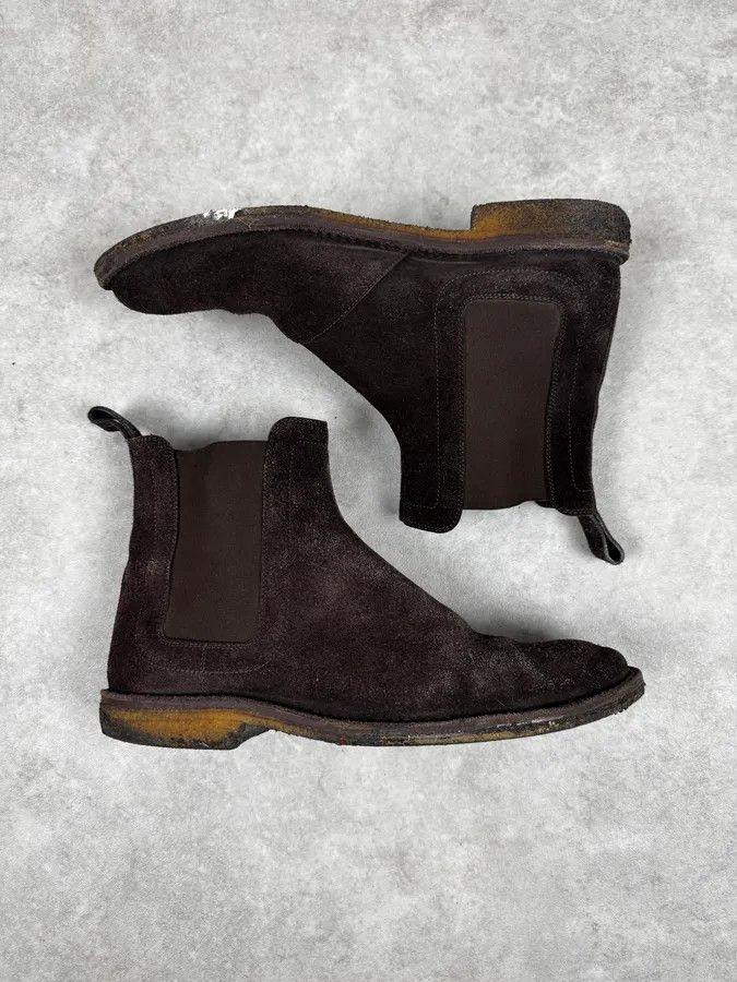 Bottega Veneta Bottega Veneta Brown Suede Leather Boots Size US 8 / EU 41 - 3 Thumbnail