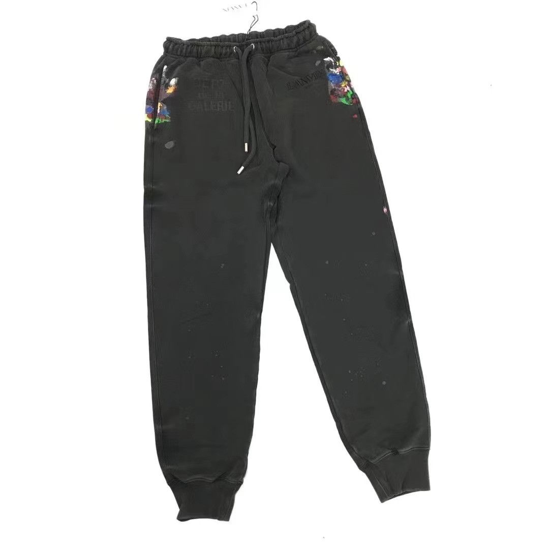 Gallery Dept. × Lanvin Gallery Dpet. x Lanvin Paint Splatter Logo Sweatpants Size US 32 / EU 48 - 3 Thumbnail