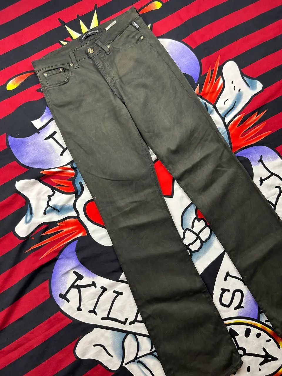 Versace Versace Jeans flared bootcut pants Size 29 Size 29" - 2 Thumbnail