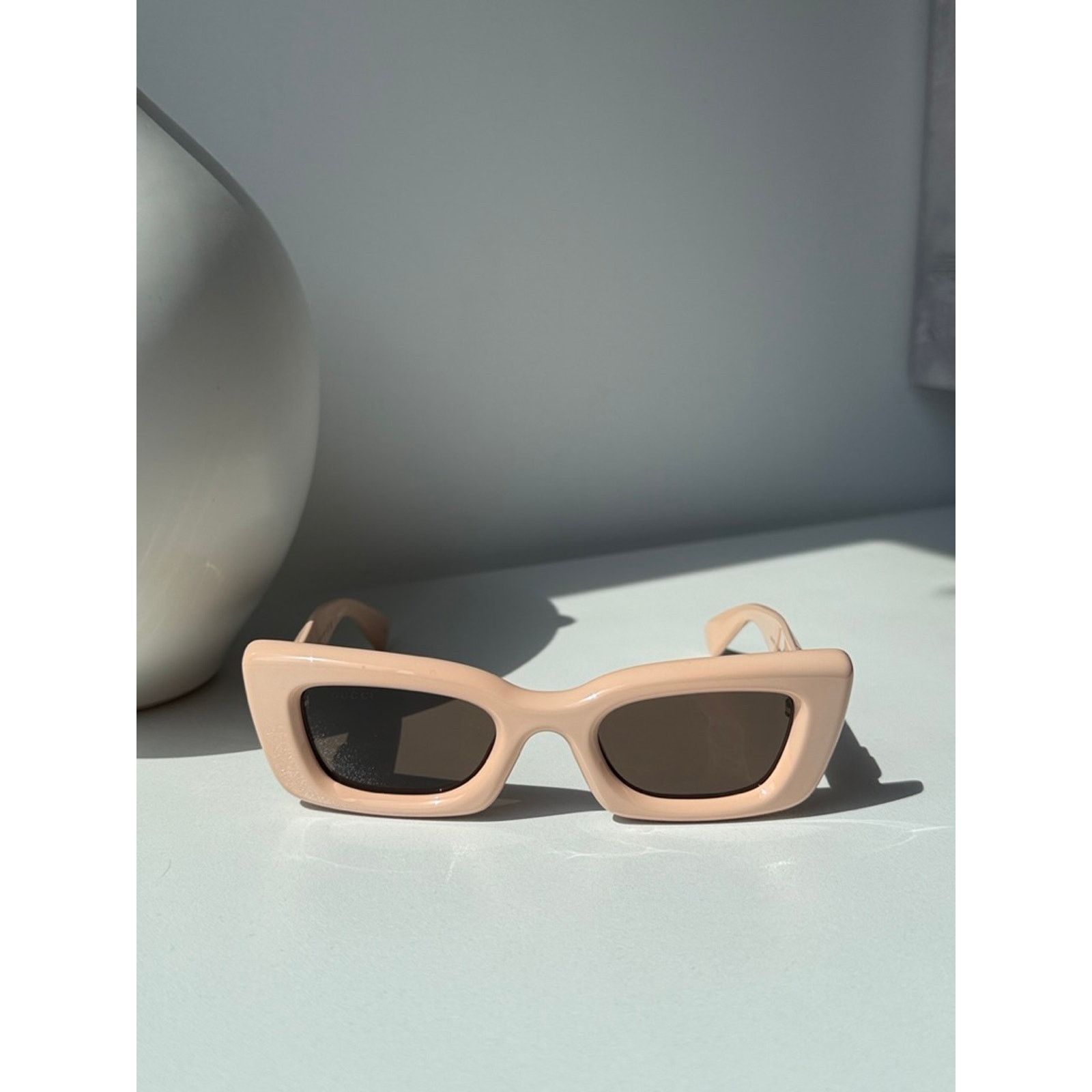 Gucci Copied - NEW Gucci GG1827S Pink Cat Eye Sunglasses Size ONE SIZE - 5 Thumbnail