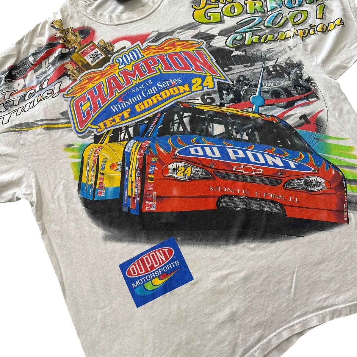 Chase Authentics Chase authentic Jeff Gordon 2006 AOP Nascar graphic tshirt Size US XL / EU 56 / 4 - 2 Thumbnail
