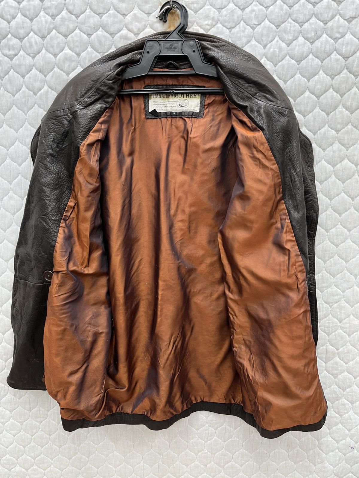 Japanese Brand 🔥🔥🔥ARCHIVE HARAJUKU MOTHER LEATHER JACKET Size M / US 6-8 / IT 42-44 - 7 Thumbnail